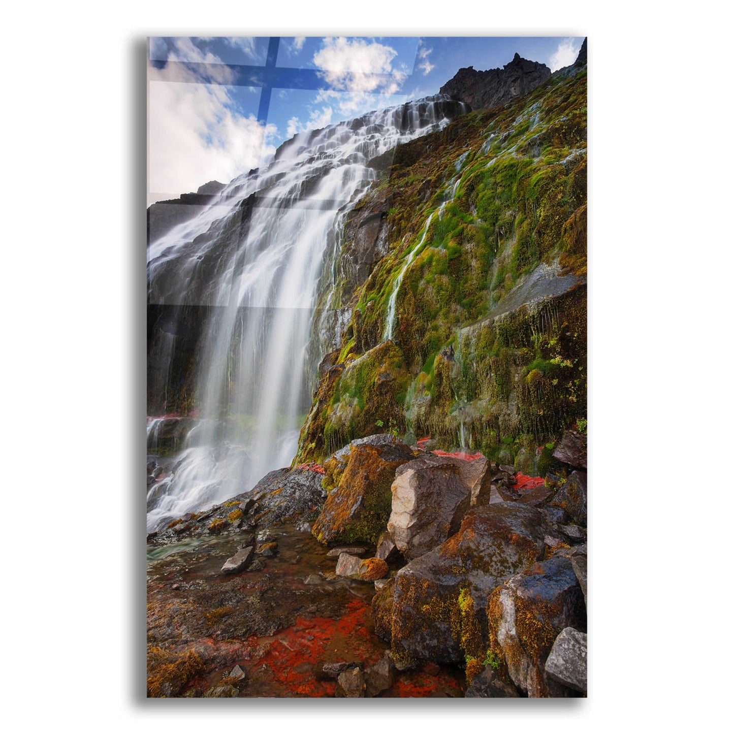 Epic Art 'Dynjandi' by Everlook Photography, Acrylic Glass Wall Art,12x16