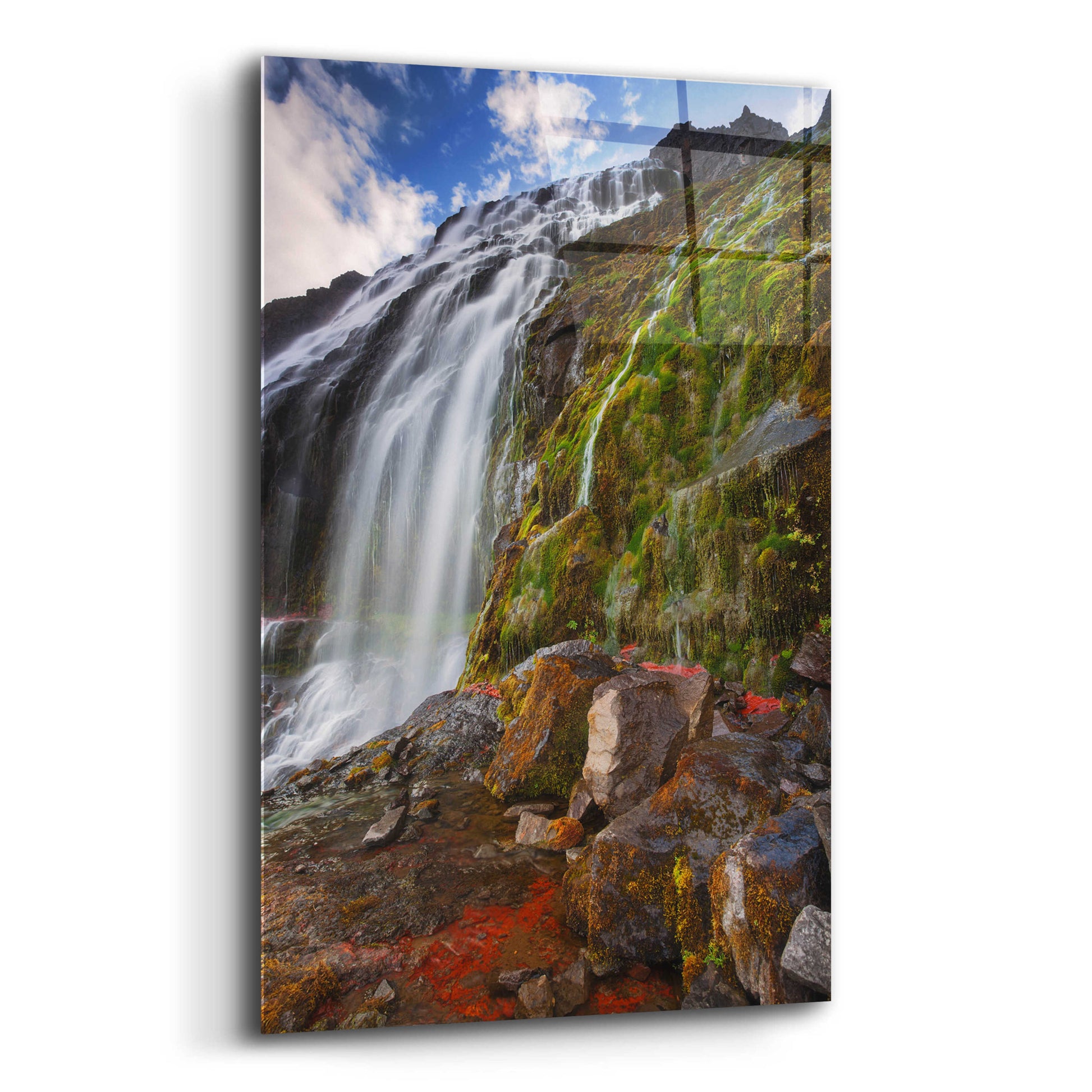 Epic Art 'Dynjandi' by Everlook Photography, Acrylic Glass Wall Art,16x24