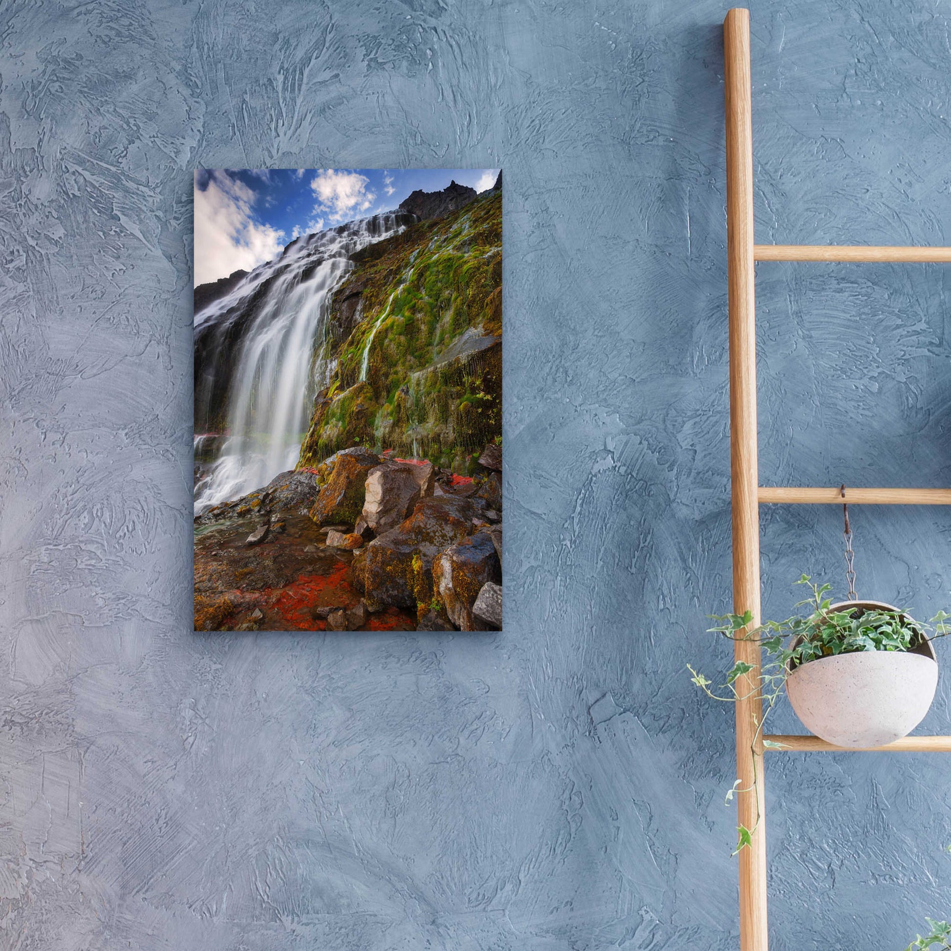 Epic Art 'Dynjandi' by Everlook Photography, Acrylic Glass Wall Art,16x24