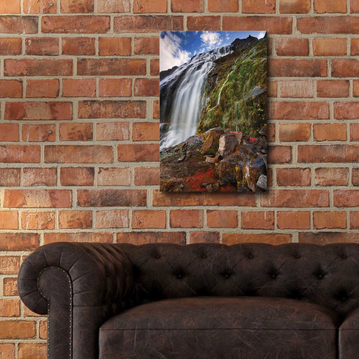 Epic Art 'Dynjandi' by Everlook Photography, Acrylic Glass Wall Art,16x24