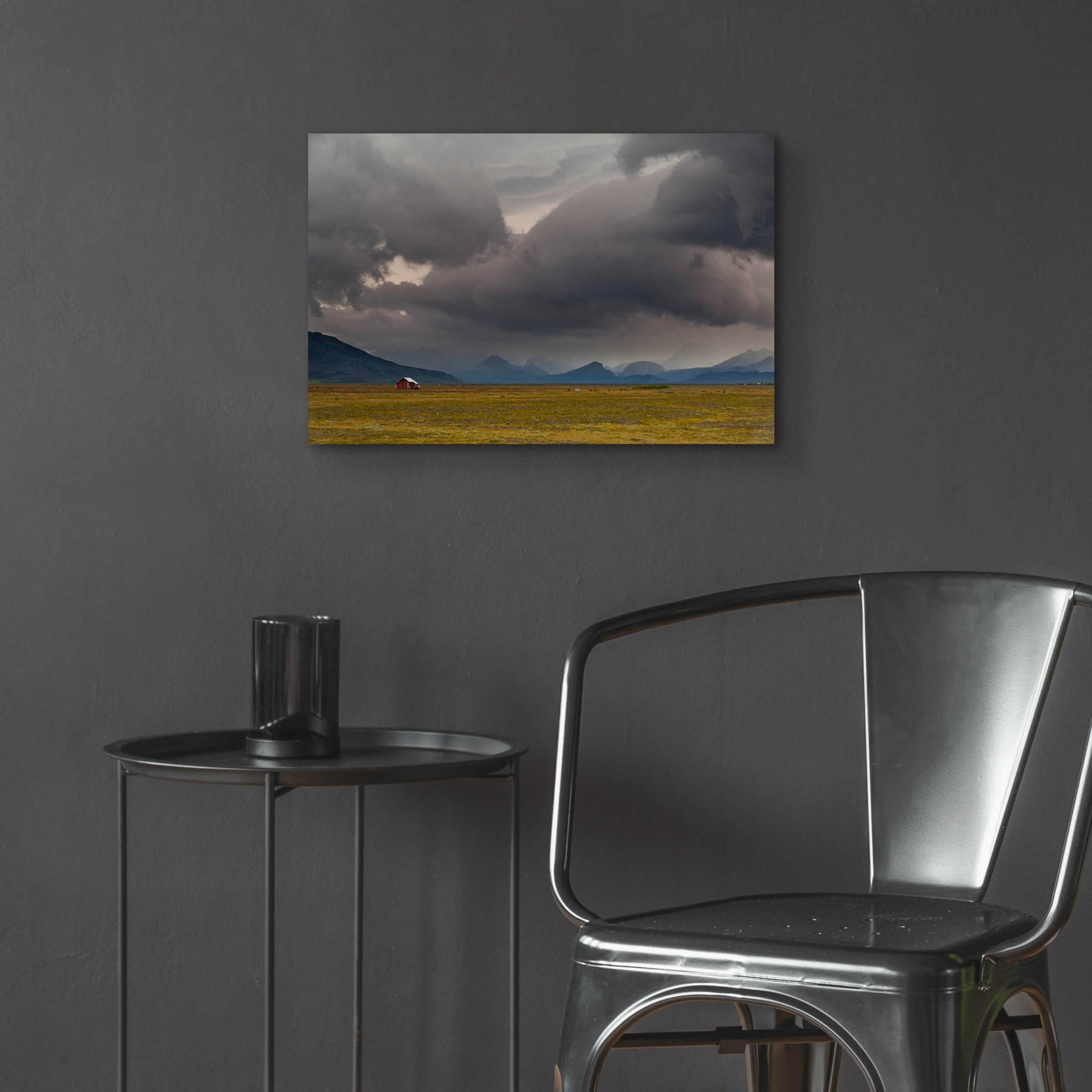 Epic Art 'Icelandic Barn' by Everlook Photography, Acrylic Glass Wall Art,24x16