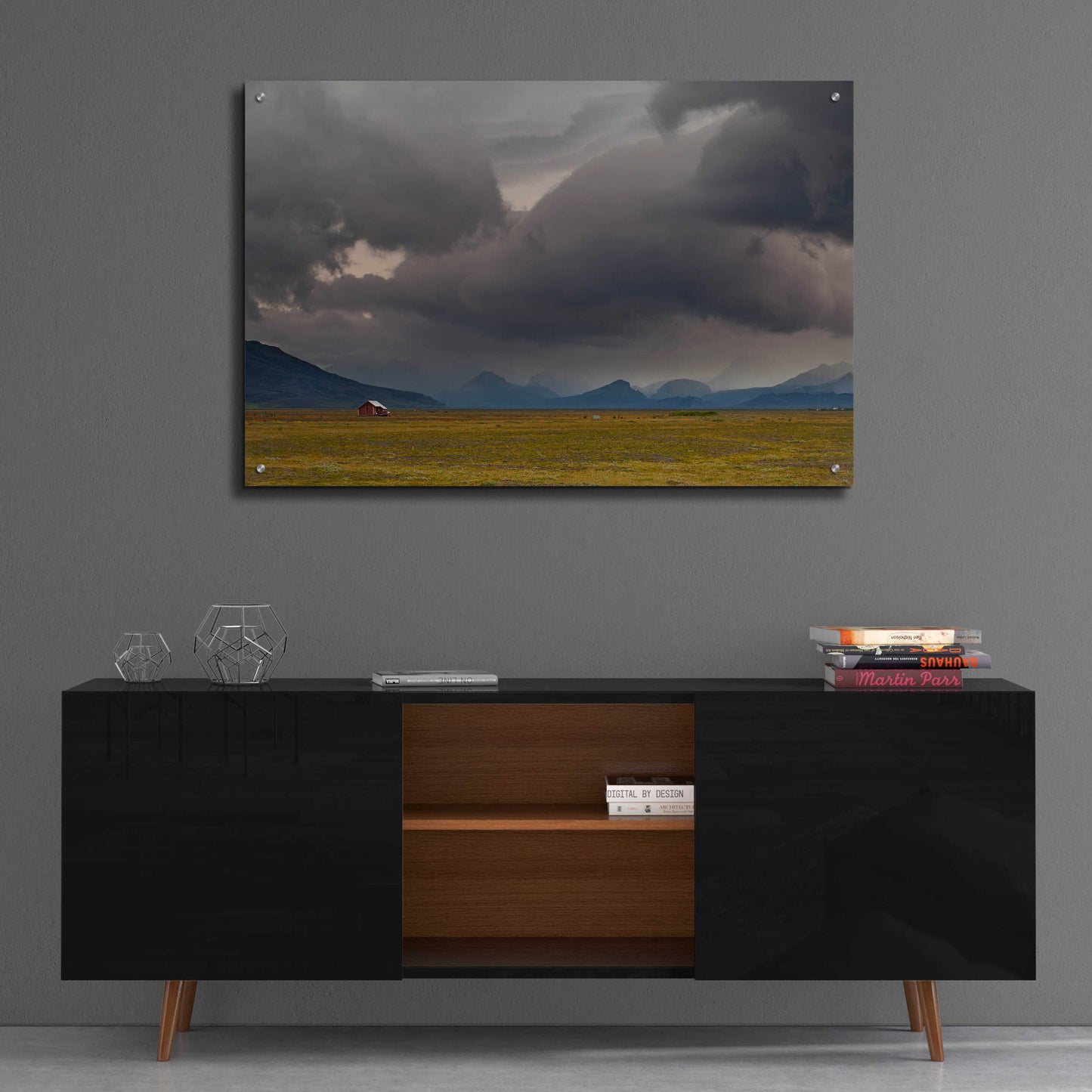 Epic Art 'Icelandic Barn' by Everlook Photography, Acrylic Glass Wall Art,36x24