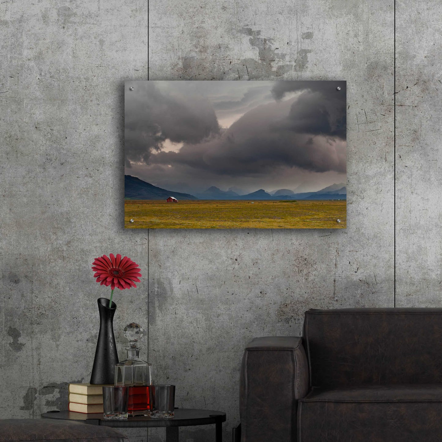 Epic Art 'Icelandic Barn' by Everlook Photography, Acrylic Glass Wall Art,36x24