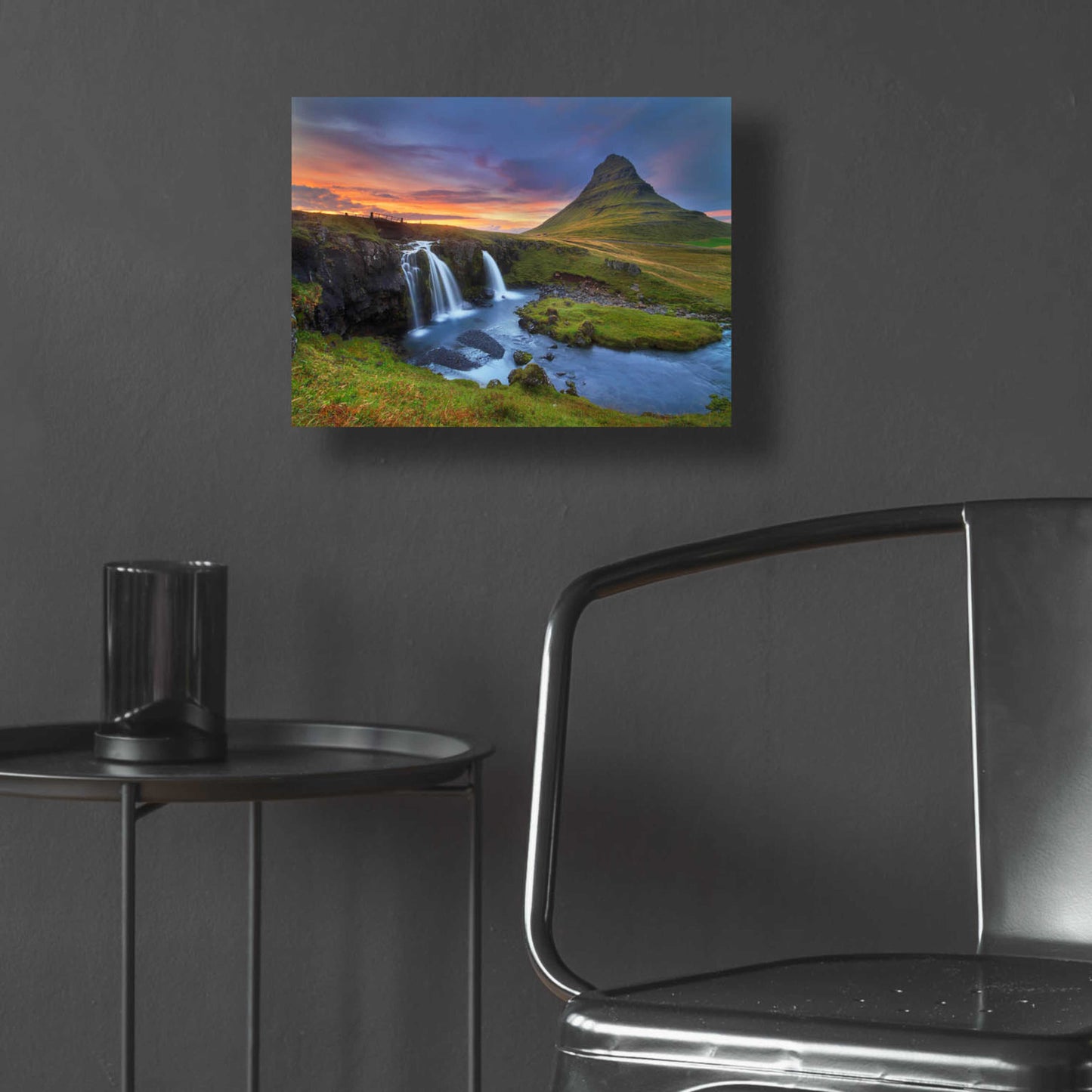 Epic Art 'Kirkjufell' by Everlook Photography, Acrylic Glass Wall Art,16x12