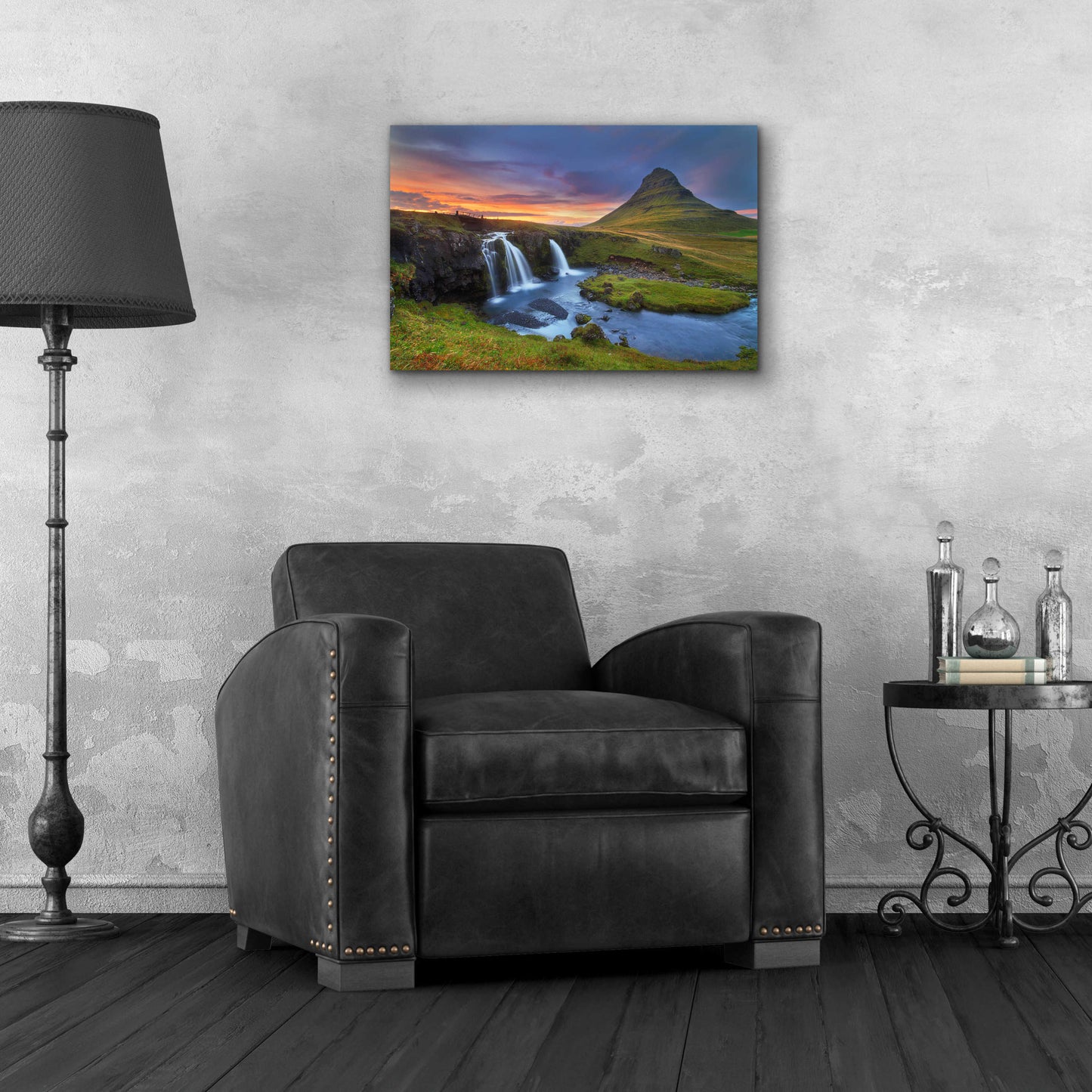 Epic Art 'Kirkjufell' by Everlook Photography, Acrylic Glass Wall Art,24x16