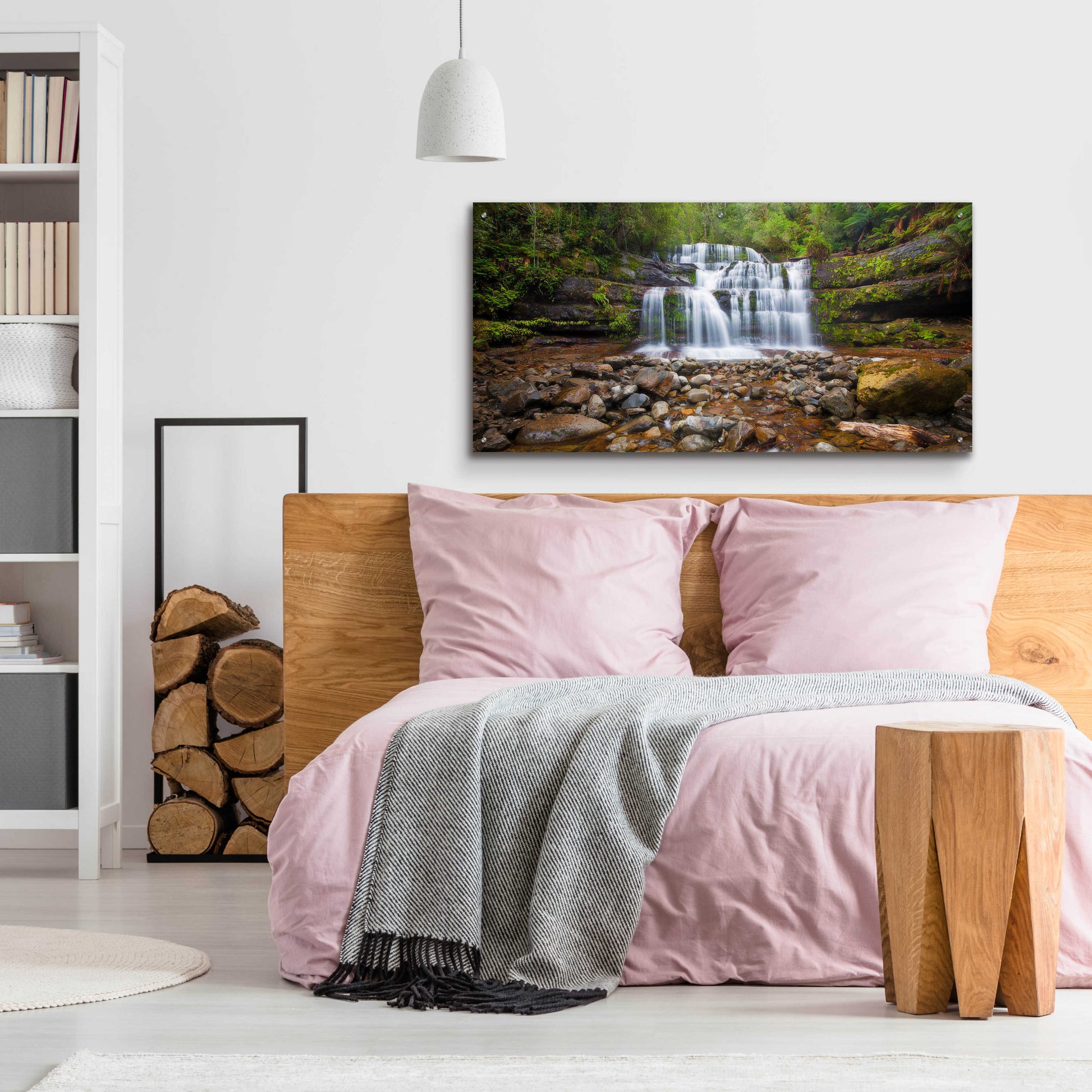 Epic Art 'Liffey Falls' by Everlook Photography, Acrylic Glass Wall Art,48x24