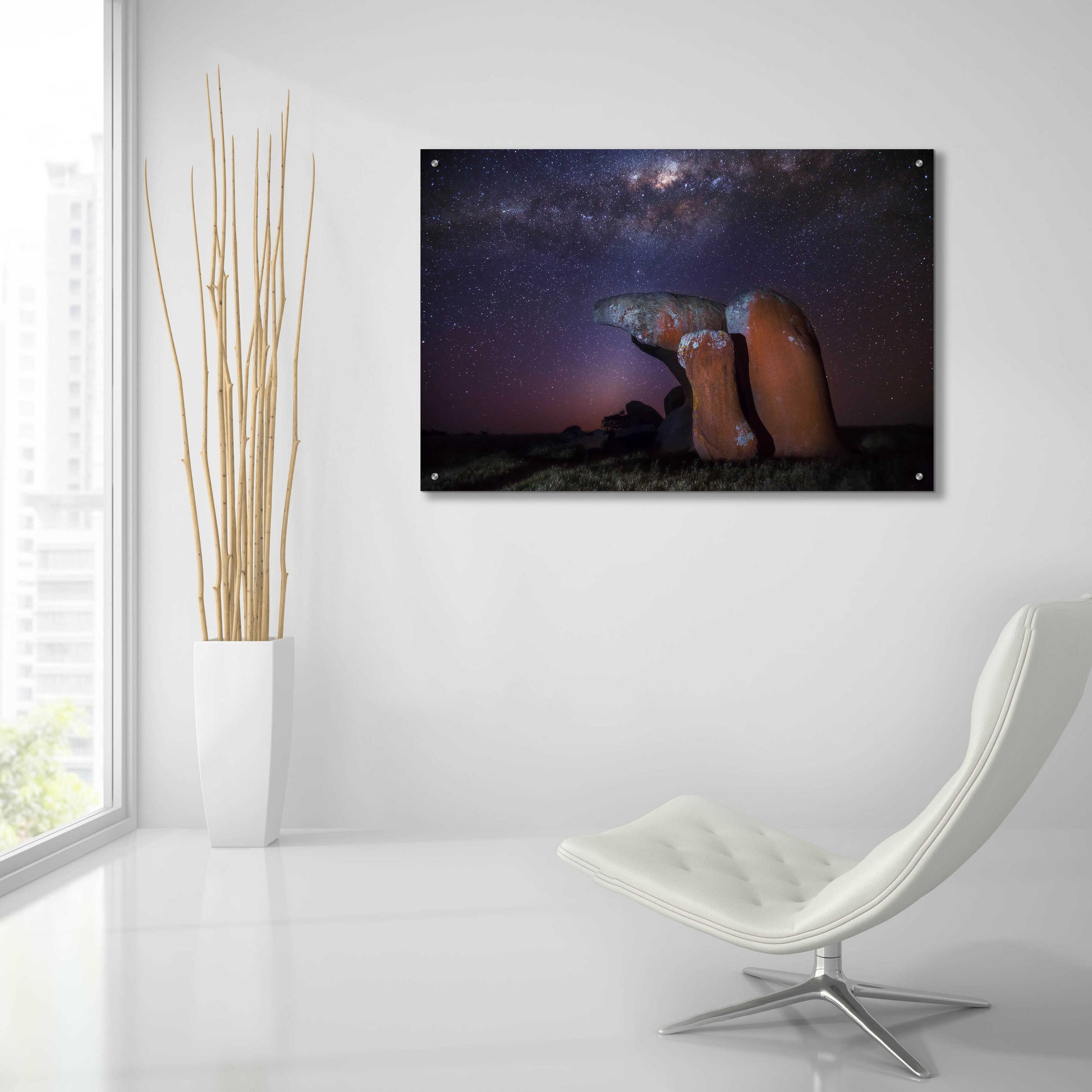 Epic Art 'Murphys Haystacks' by Everlook Photography, Acrylic Glass Wall Art,36x24