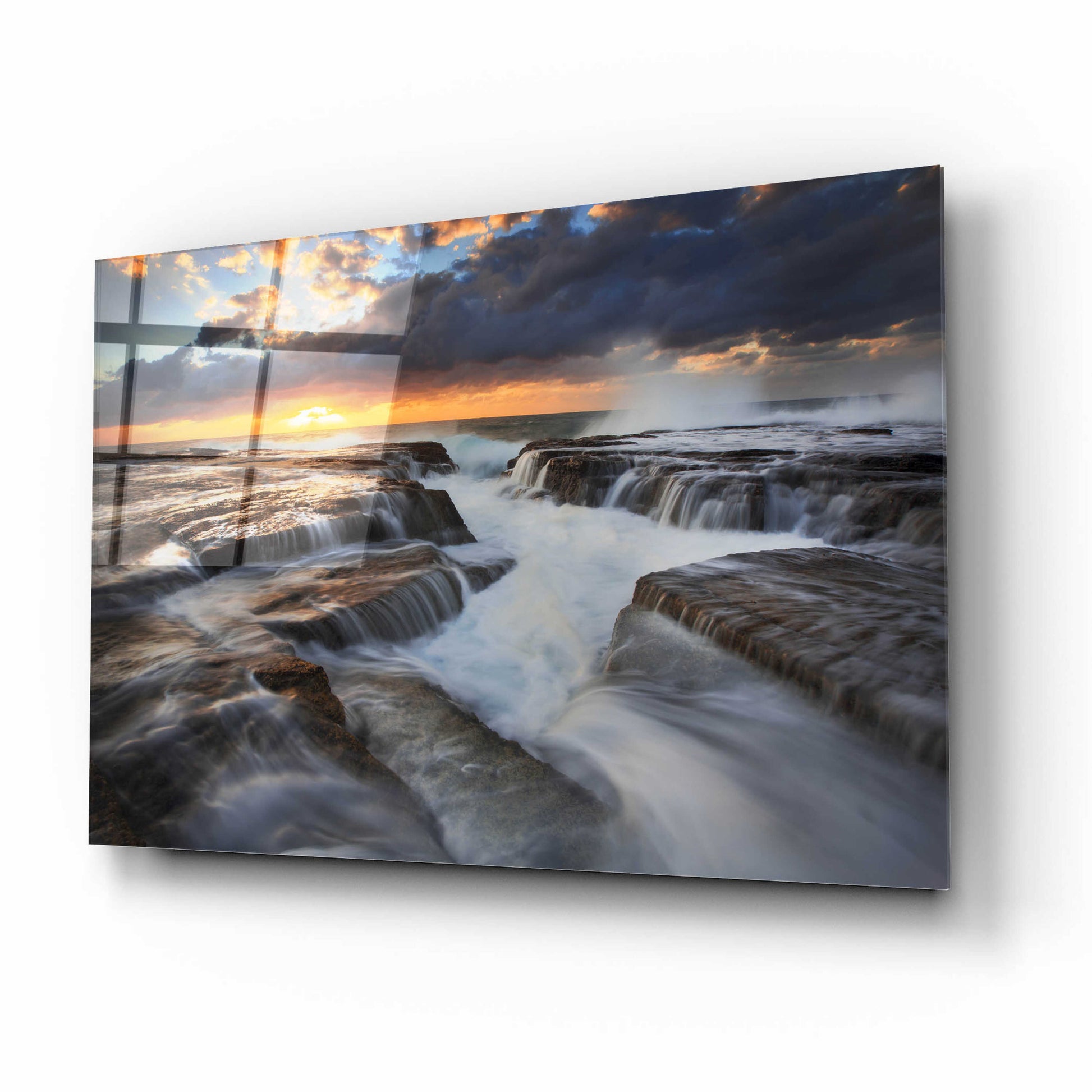 Epic Art 'Narrabeen' by Everlook Photography, Acrylic Glass Wall Art,16x12