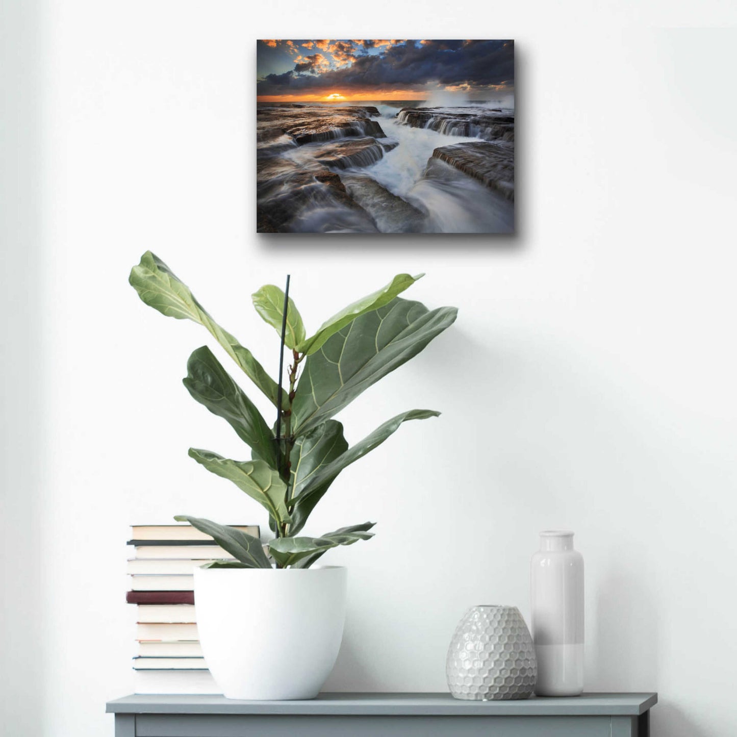 Epic Art 'Narrabeen' by Everlook Photography, Acrylic Glass Wall Art,16x12