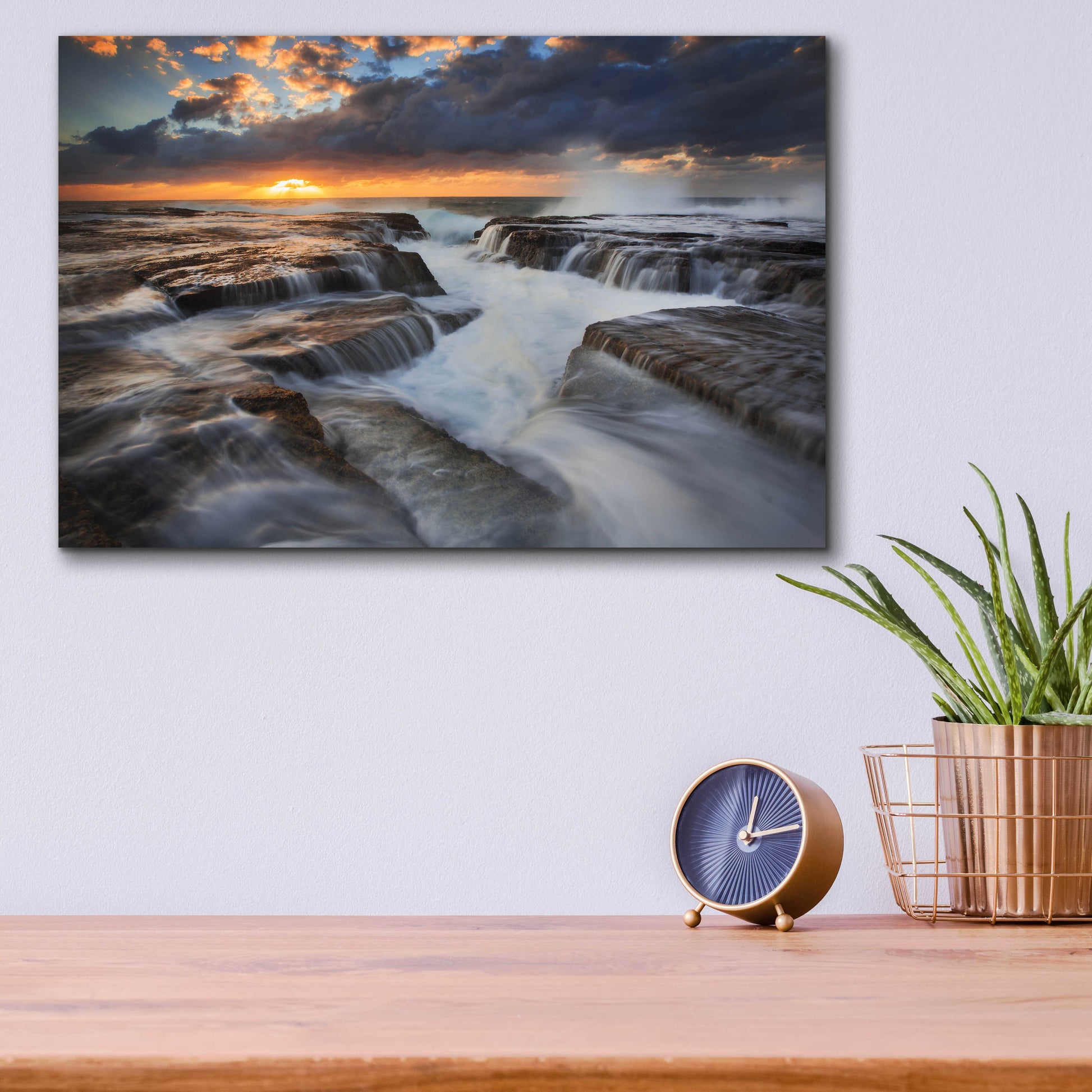 Epic Art 'Narrabeen' by Everlook Photography, Acrylic Glass Wall Art,16x12