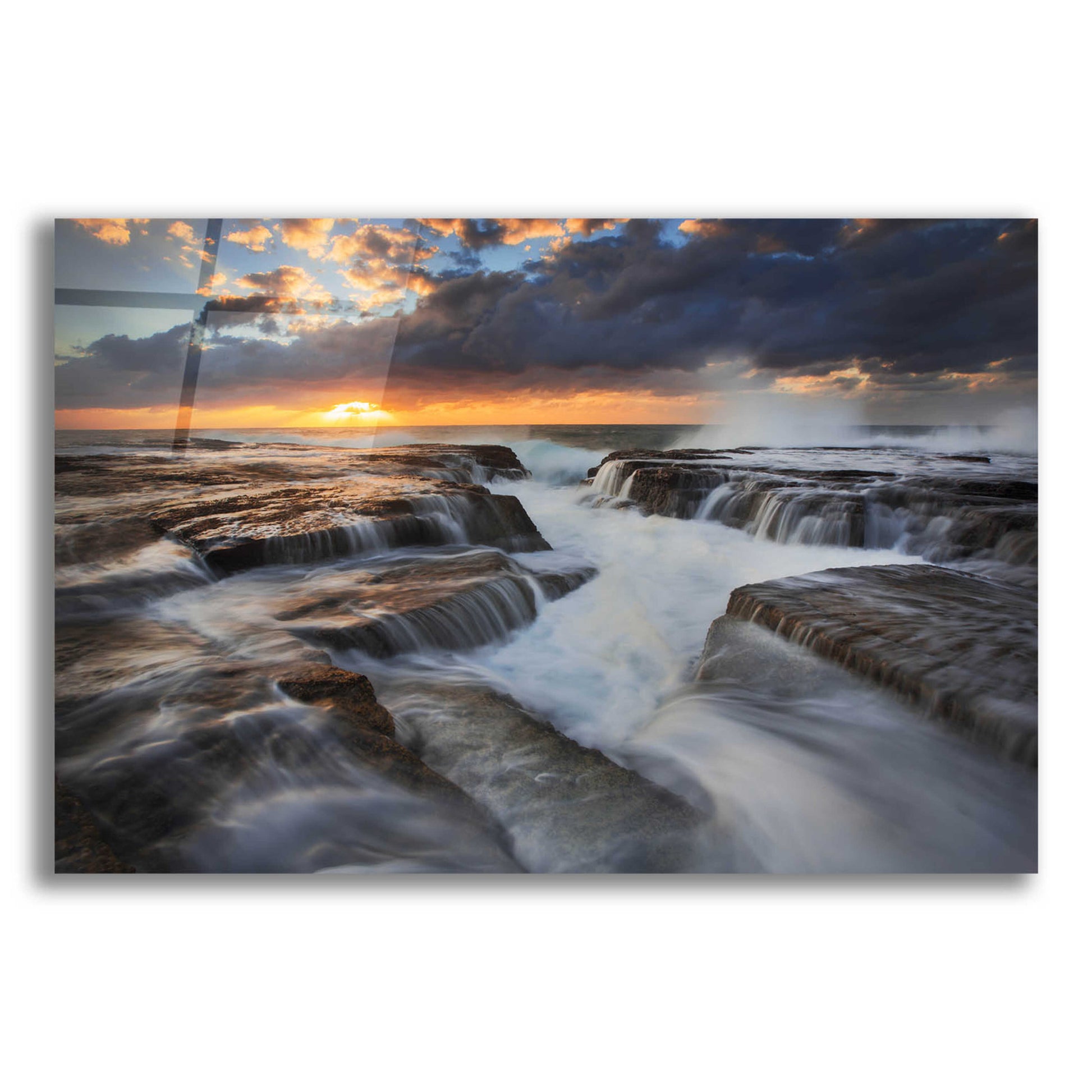 Epic Art 'Narrabeen' by Everlook Photography, Acrylic Glass Wall Art,16x12