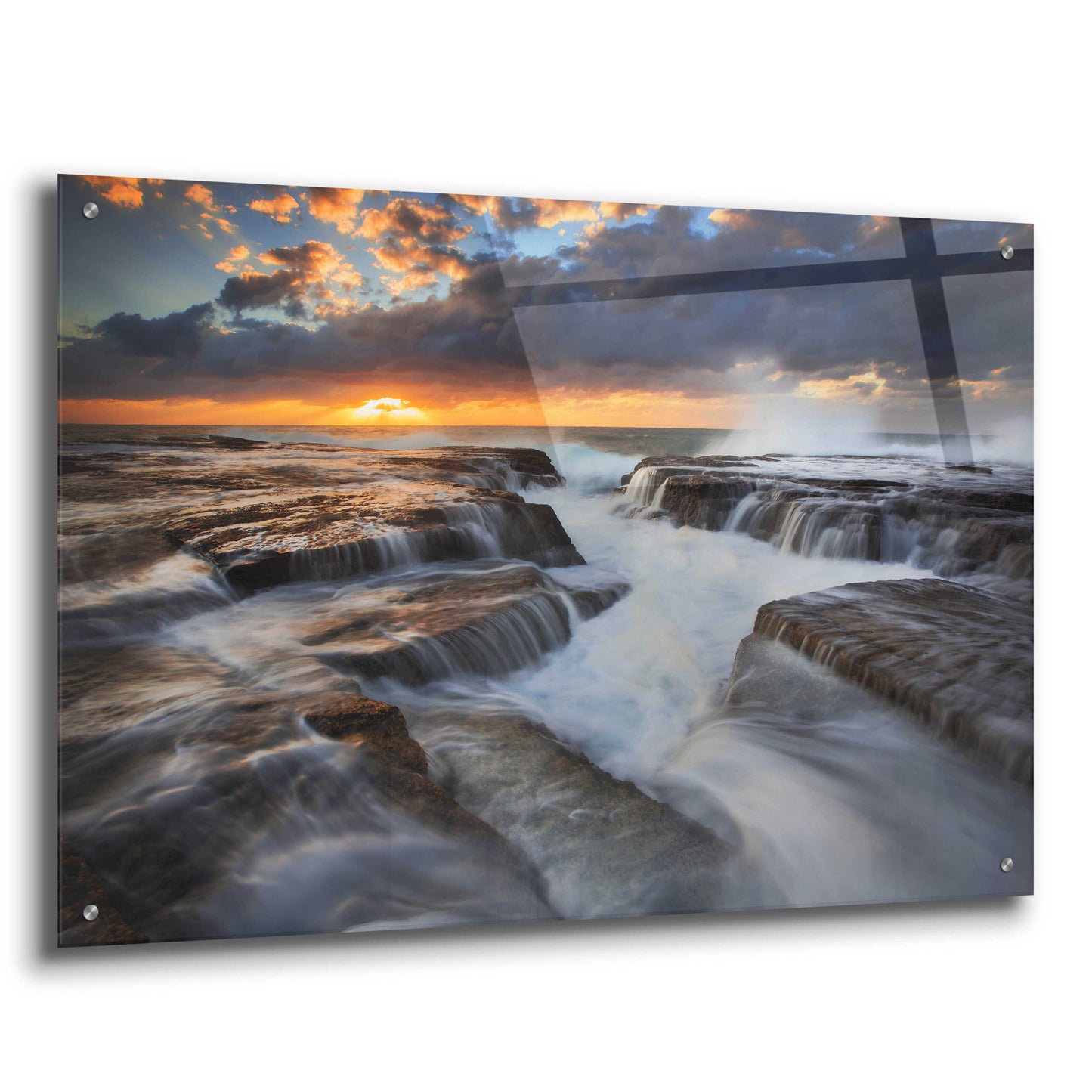 Epic Art 'Narrabeen' by Everlook Photography, Acrylic Glass Wall Art,36x24