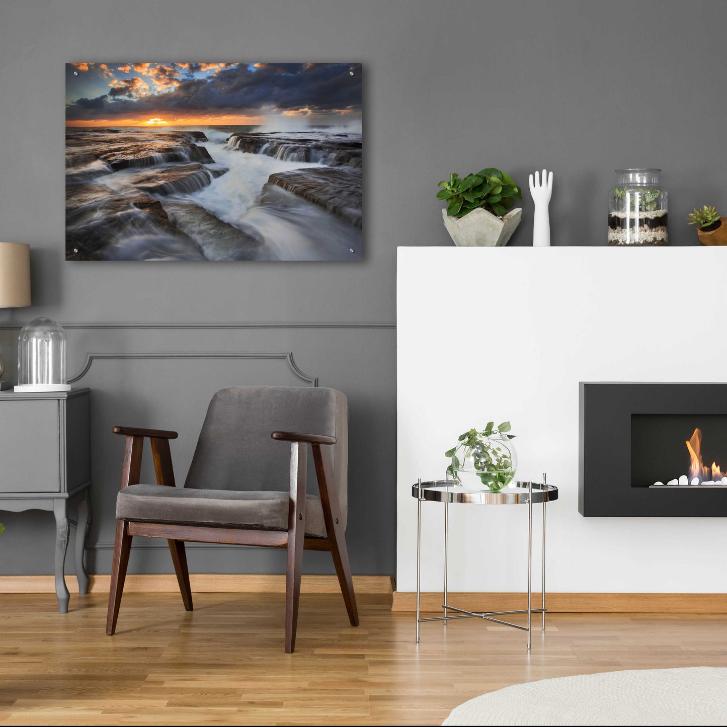 Epic Art 'Narrabeen' by Everlook Photography, Acrylic Glass Wall Art,36x24