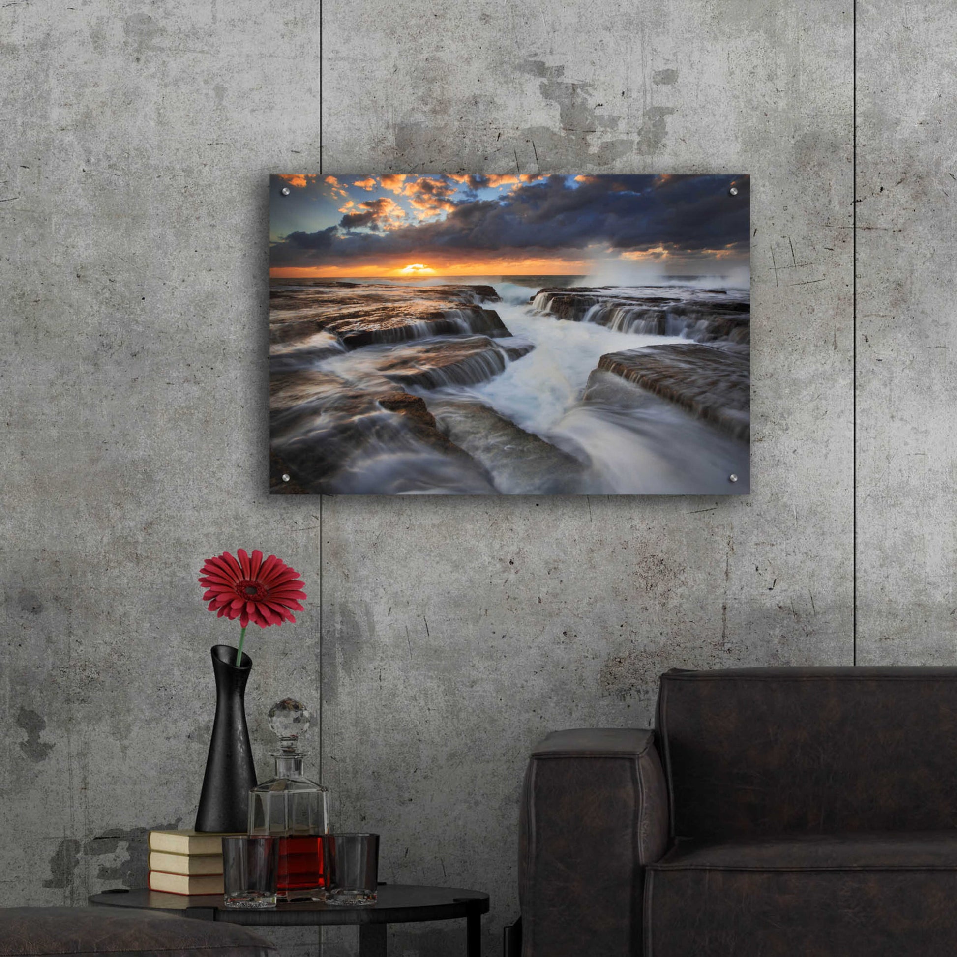 Epic Art 'Narrabeen' by Everlook Photography, Acrylic Glass Wall Art,36x24