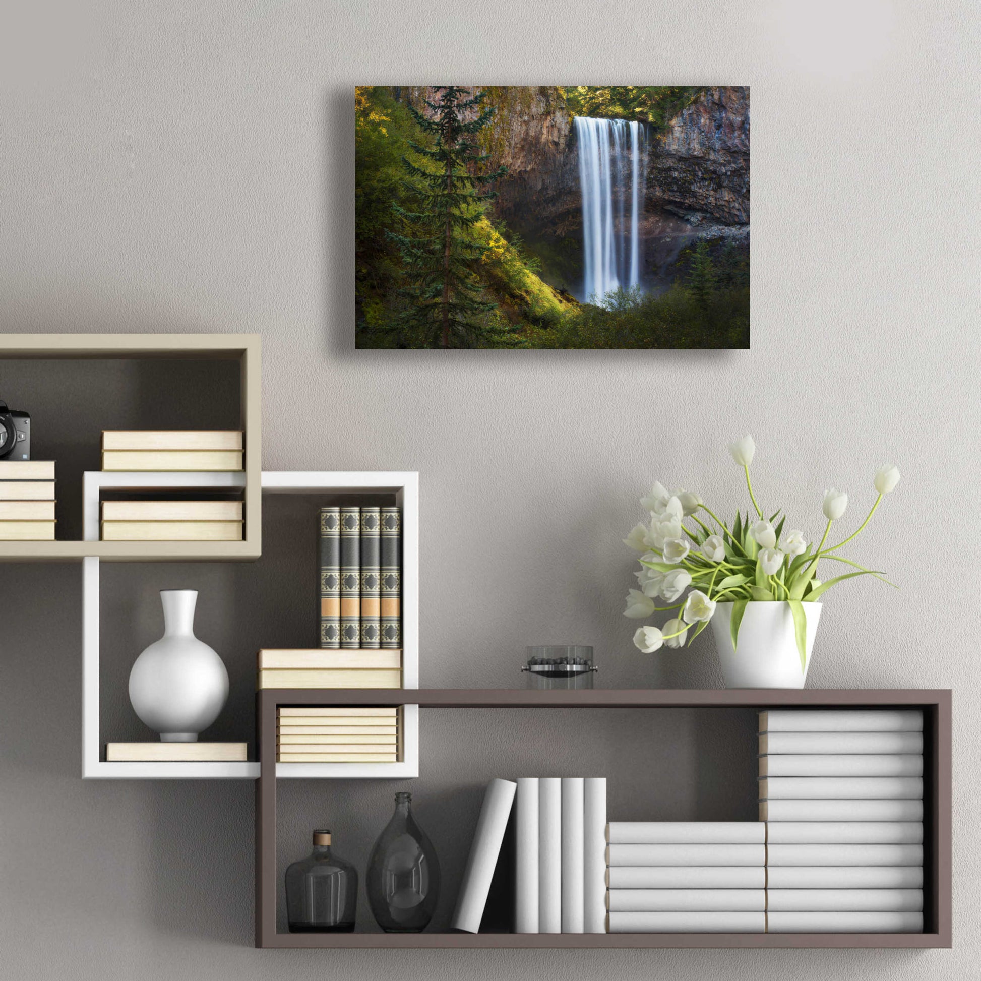 Epic Art 'Tamanawas falls' by Everlook Photography, Acrylic Glass Wall Art,24x16