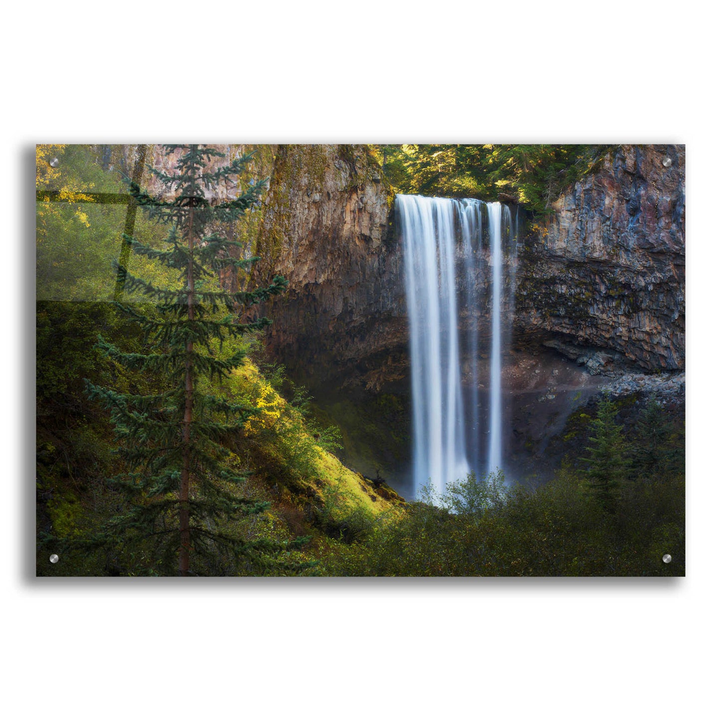 Epic Art 'Tamanawas falls' by Everlook Photography, Acrylic Glass Wall Art,36x24