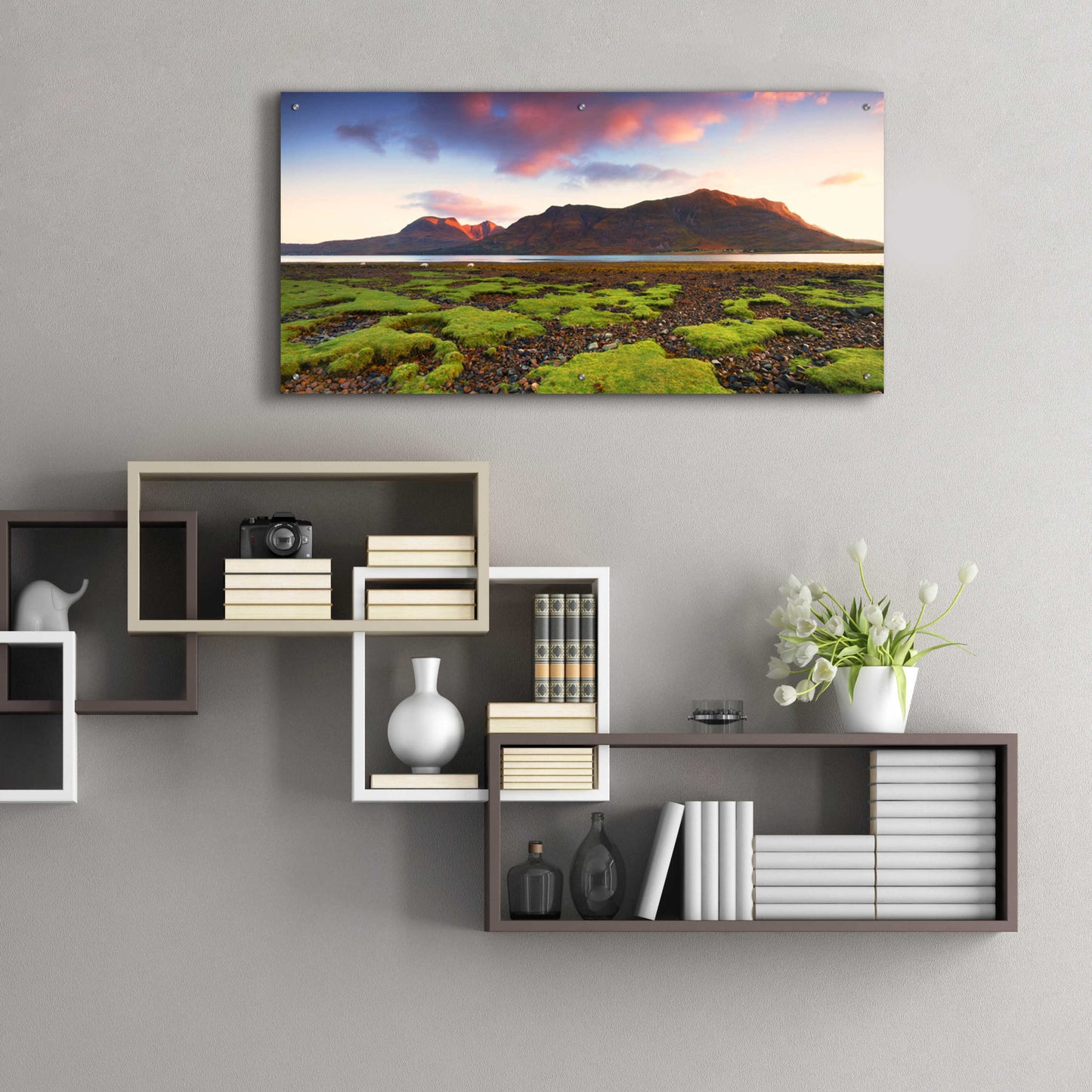 Epic Art 'Torridon' by Everlook Photography, Acrylic Glass Wall Art,48x24