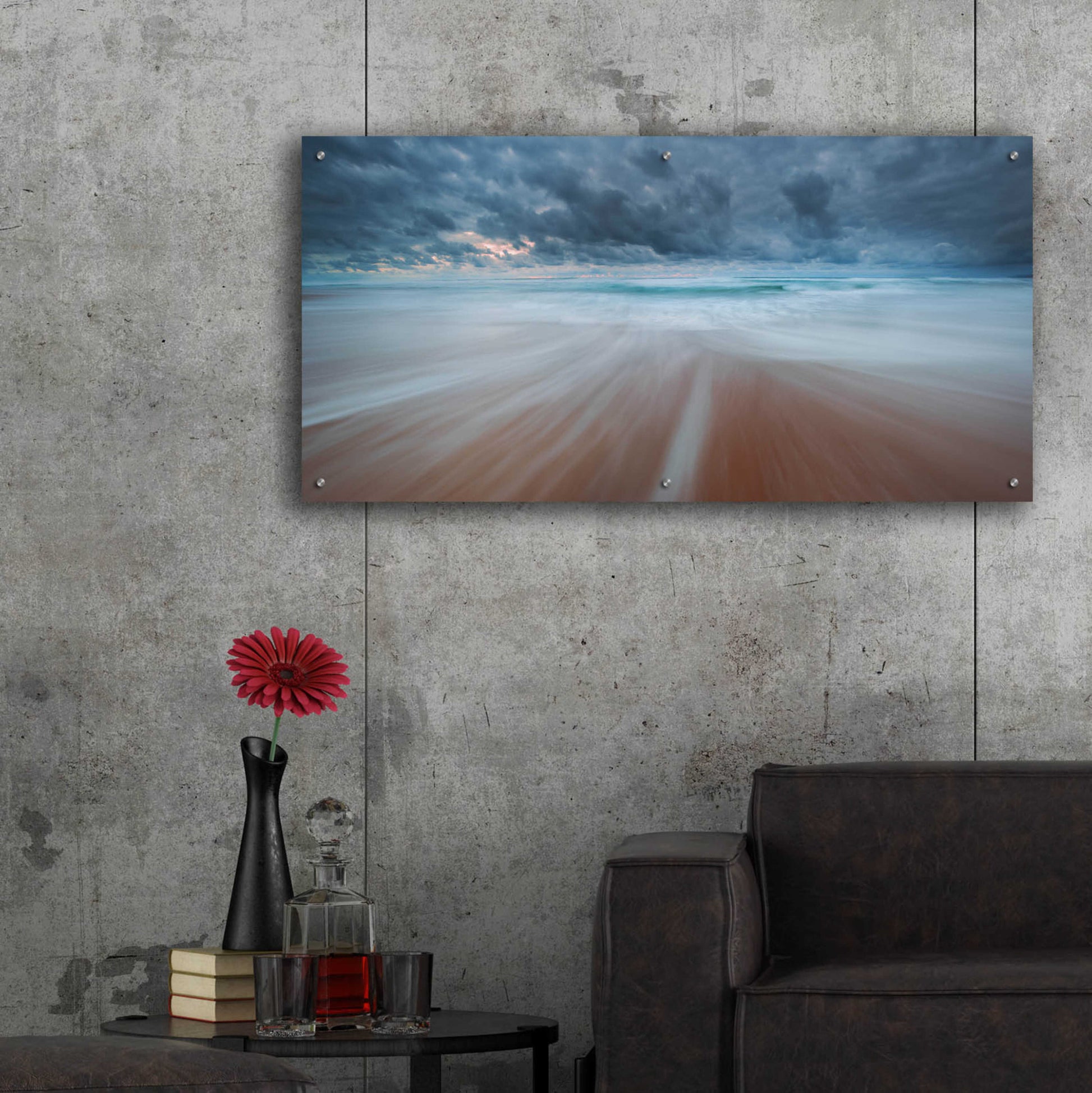 Epic Art 'Waitpinga' by Everlook Photography, Acrylic Glass Wall Art,48x24