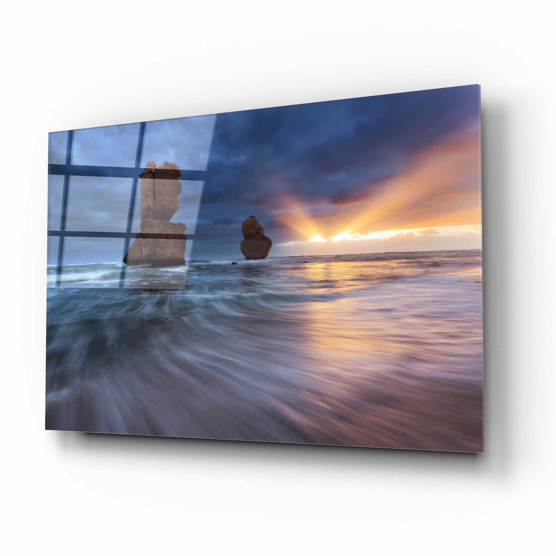 Epic Art 'Gibsons Steps' by Everlook Photography, Acrylic Glass Wall Art,16x12