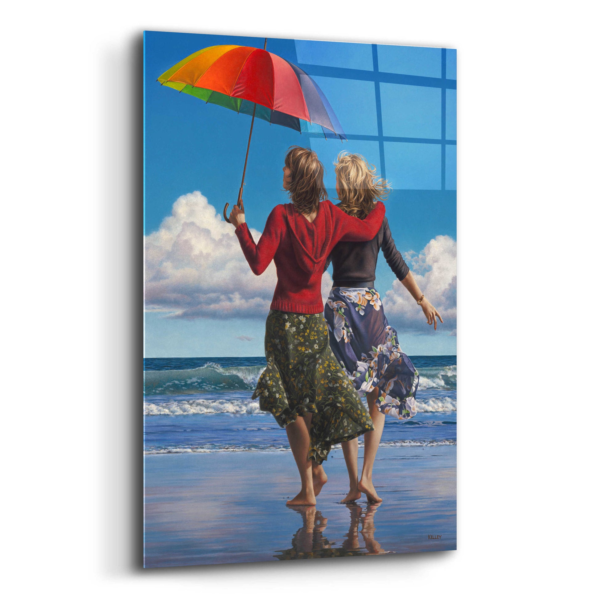 Epic Art 'Celebration of Life' by Paul Kelley, Acrylic Glass Wall Art,12x16