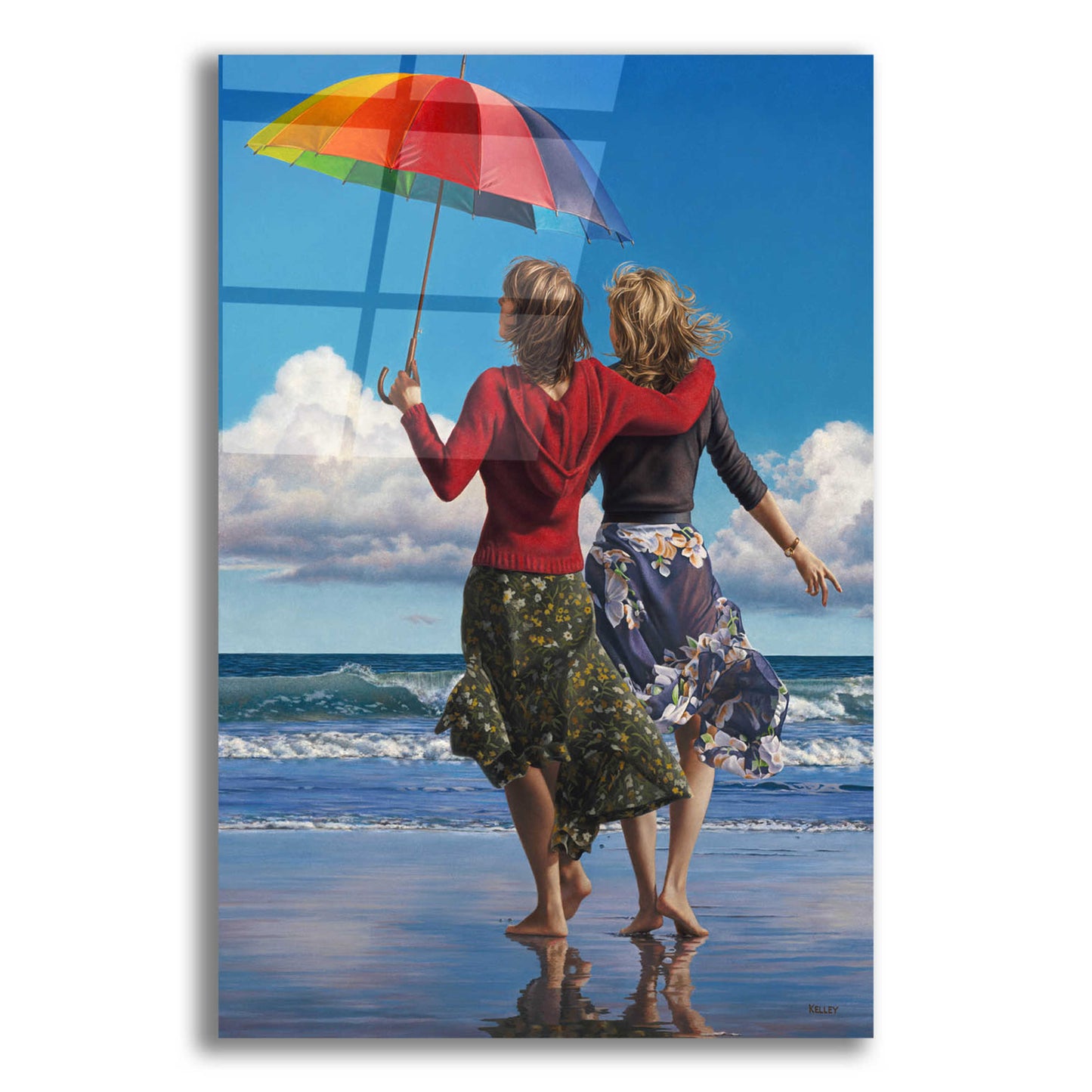 Epic Art 'Celebration of Life' by Paul Kelley, Acrylic Glass Wall Art,12x16