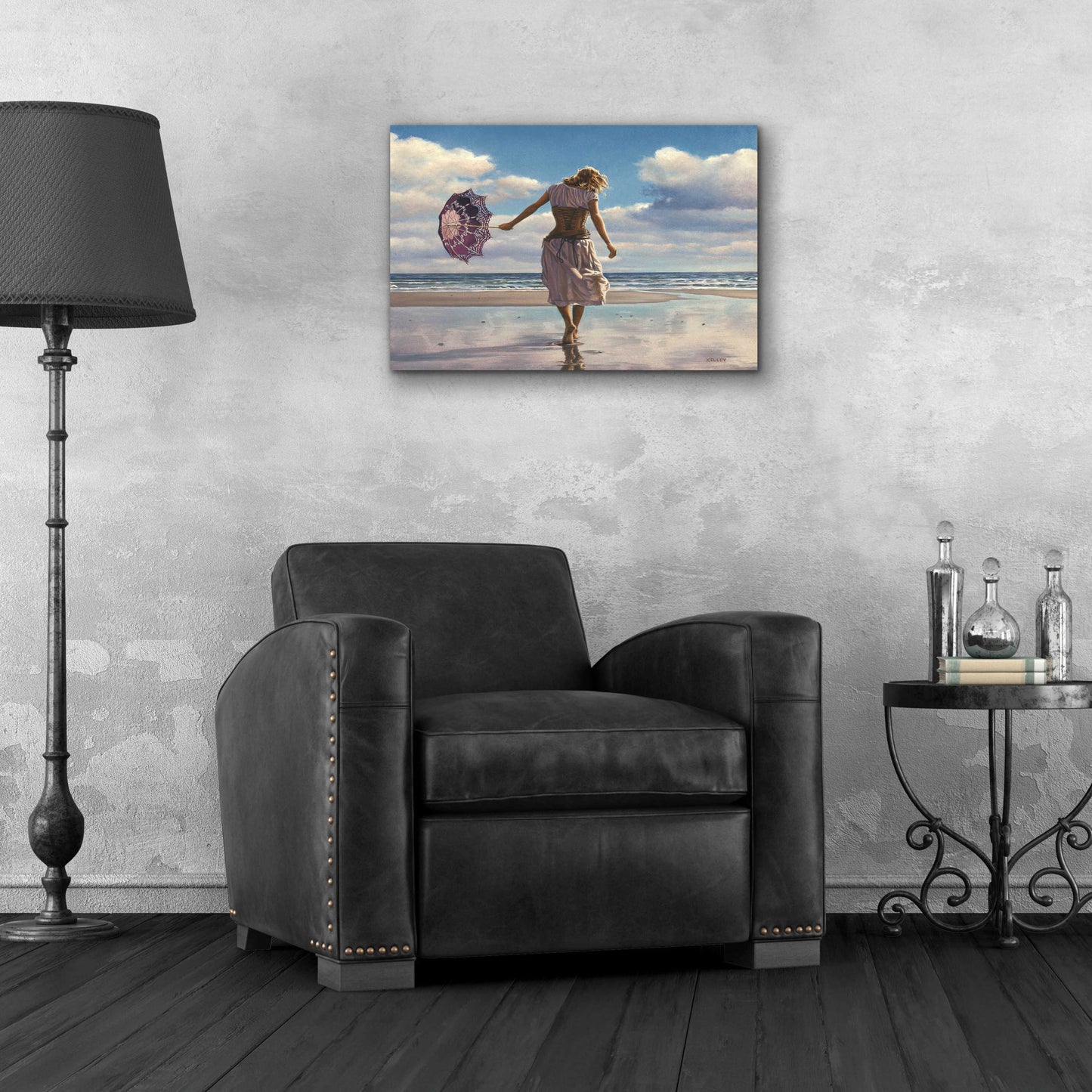 Epic Art 'Walking on Broken Clouds' by Paul Kelley, Acrylic Glass Wall Art,24x16