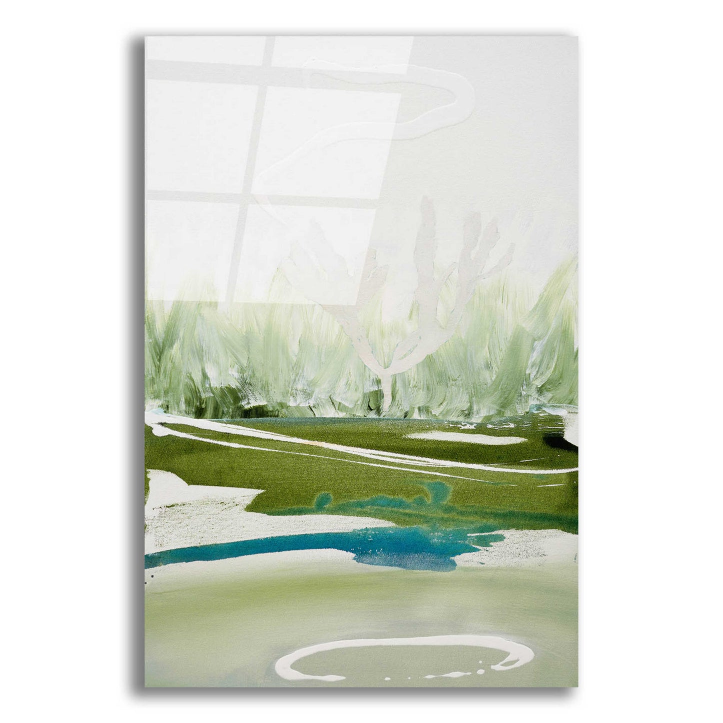 Epic Art 'Limpid' by Tara Leaver, Acrylic Glass Wall Art,12x16