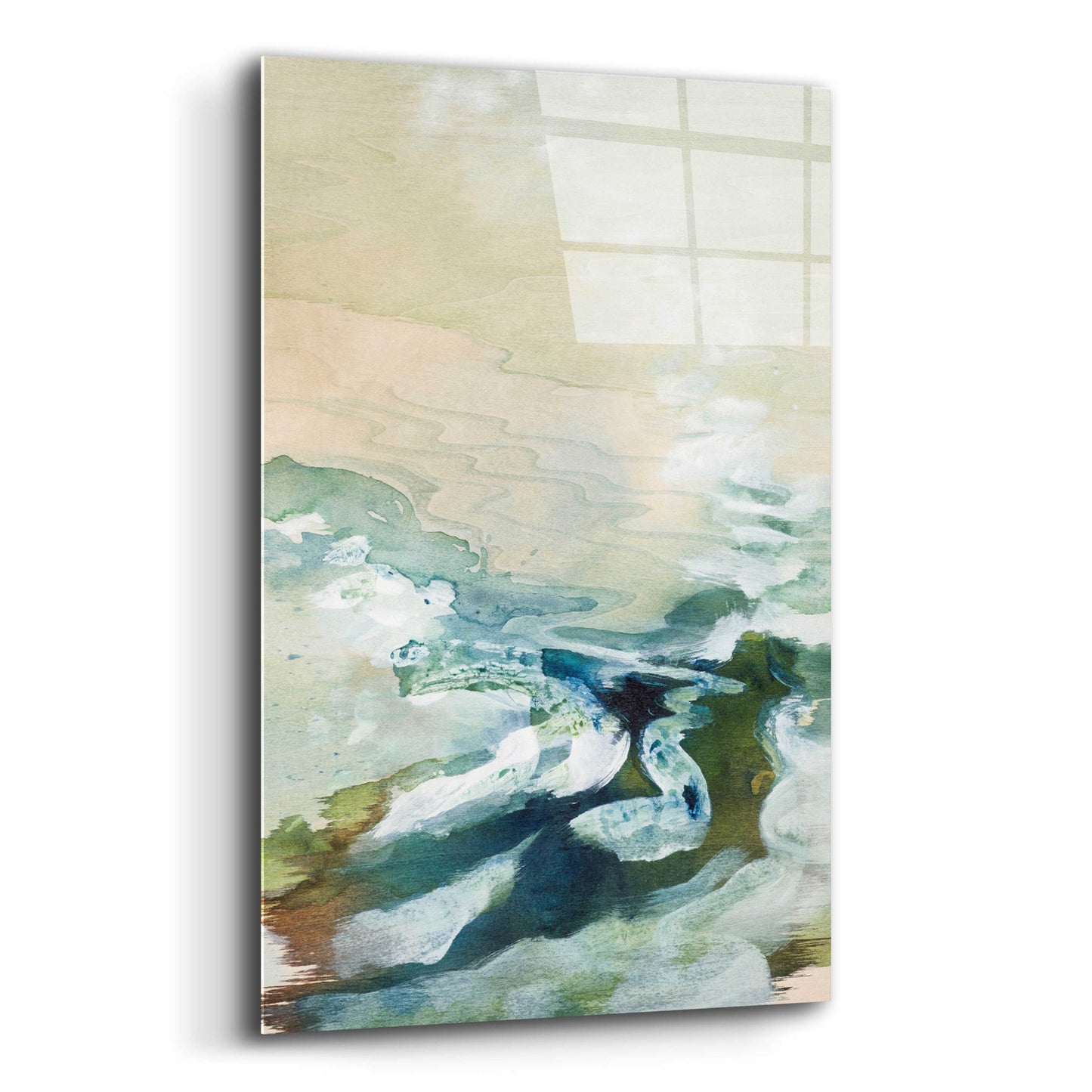 Epic Art 'The Sound The Sea Makes' by Tara Leaver, Acrylic Glass Wall Art,12x16