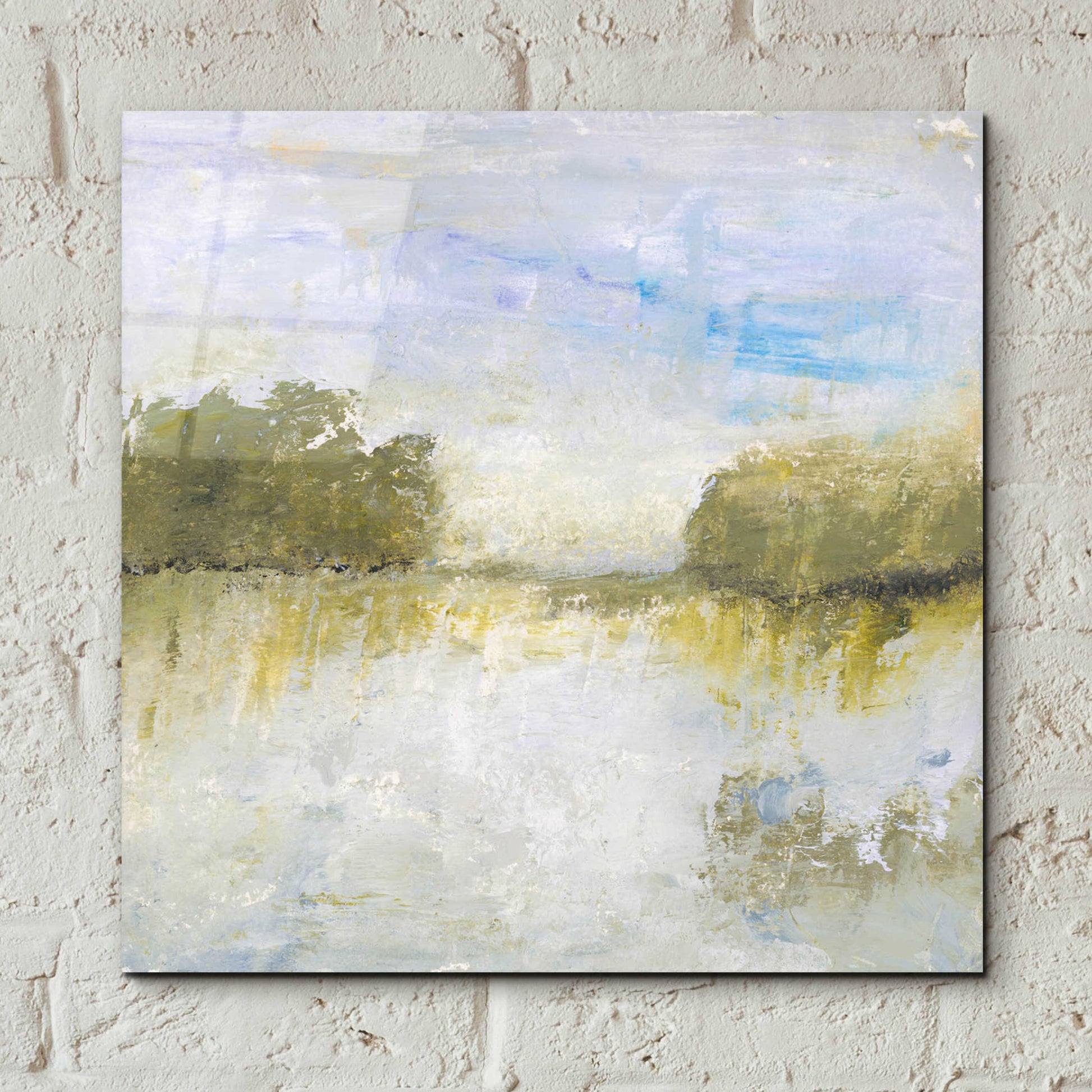 Epic Art 'The Fields I Call Home' by Lisa Mann Fine Art, Acrylic Glass Wall Art,12x12