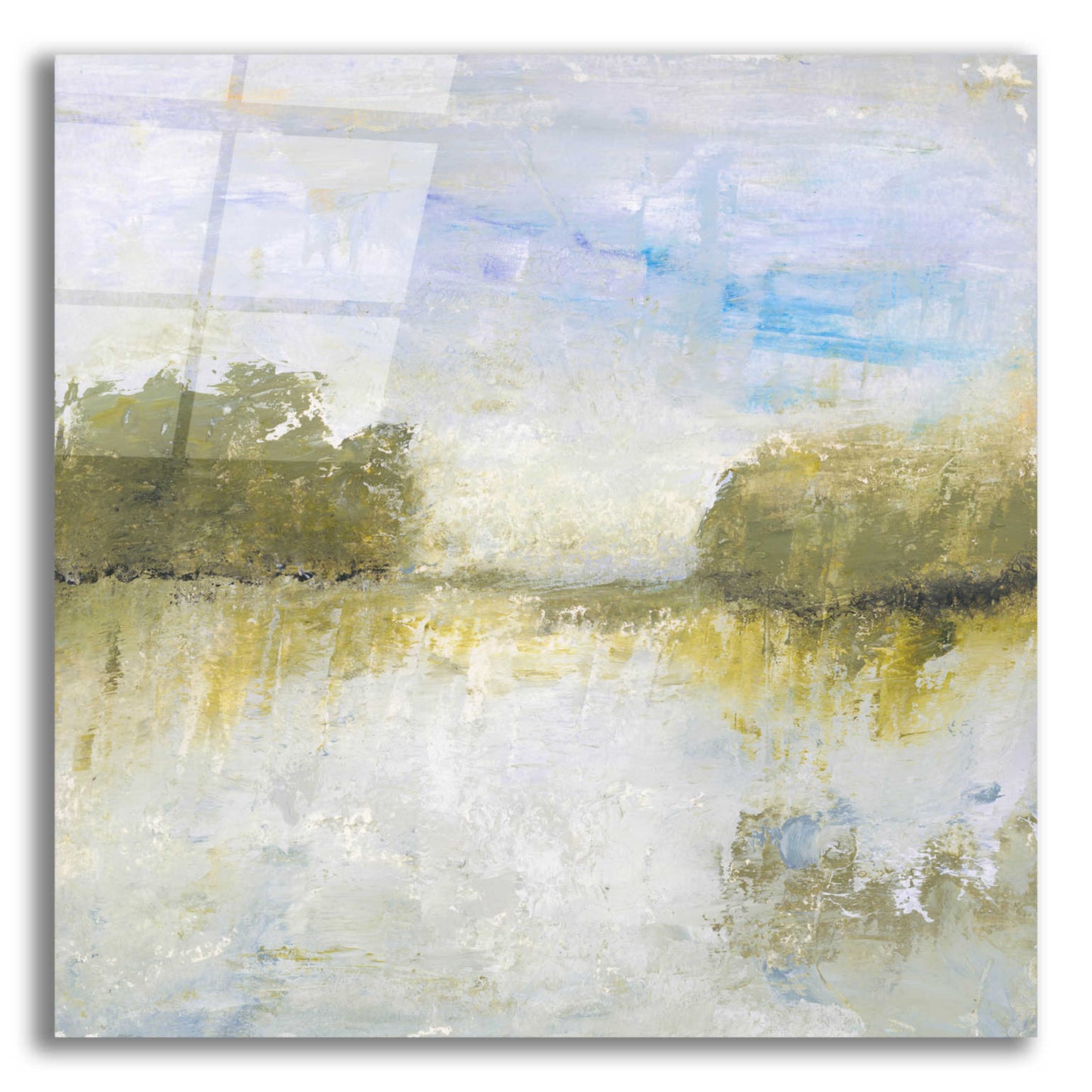 Epic Art 'The Fields I Call Home' by Lisa Mann Fine Art, Acrylic Glass Wall Art,12x12