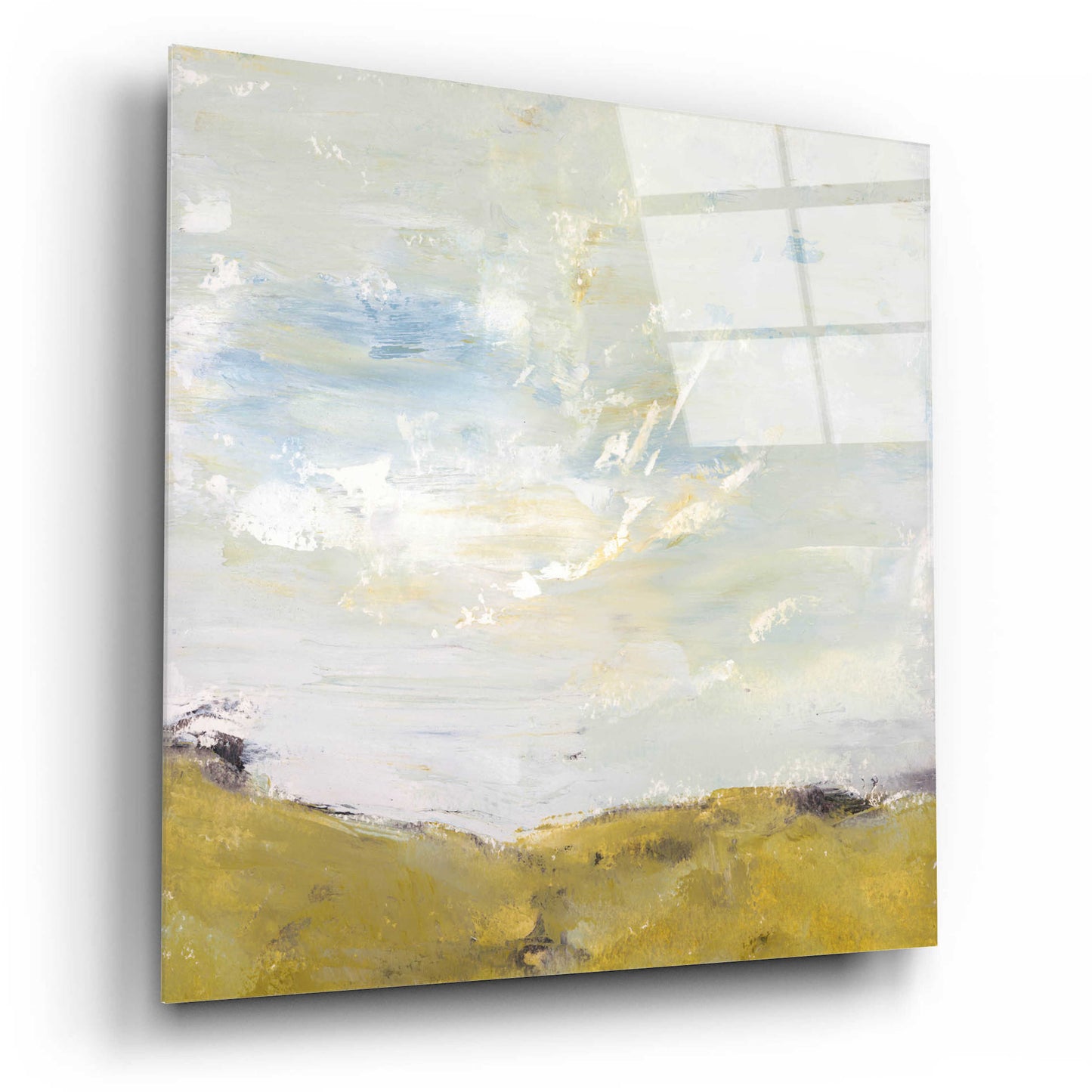 Epic Art 'Where Creativity and Calm Convene' by Lisa Mann Fine Art, Acrylic Glass Wall Art,12x12