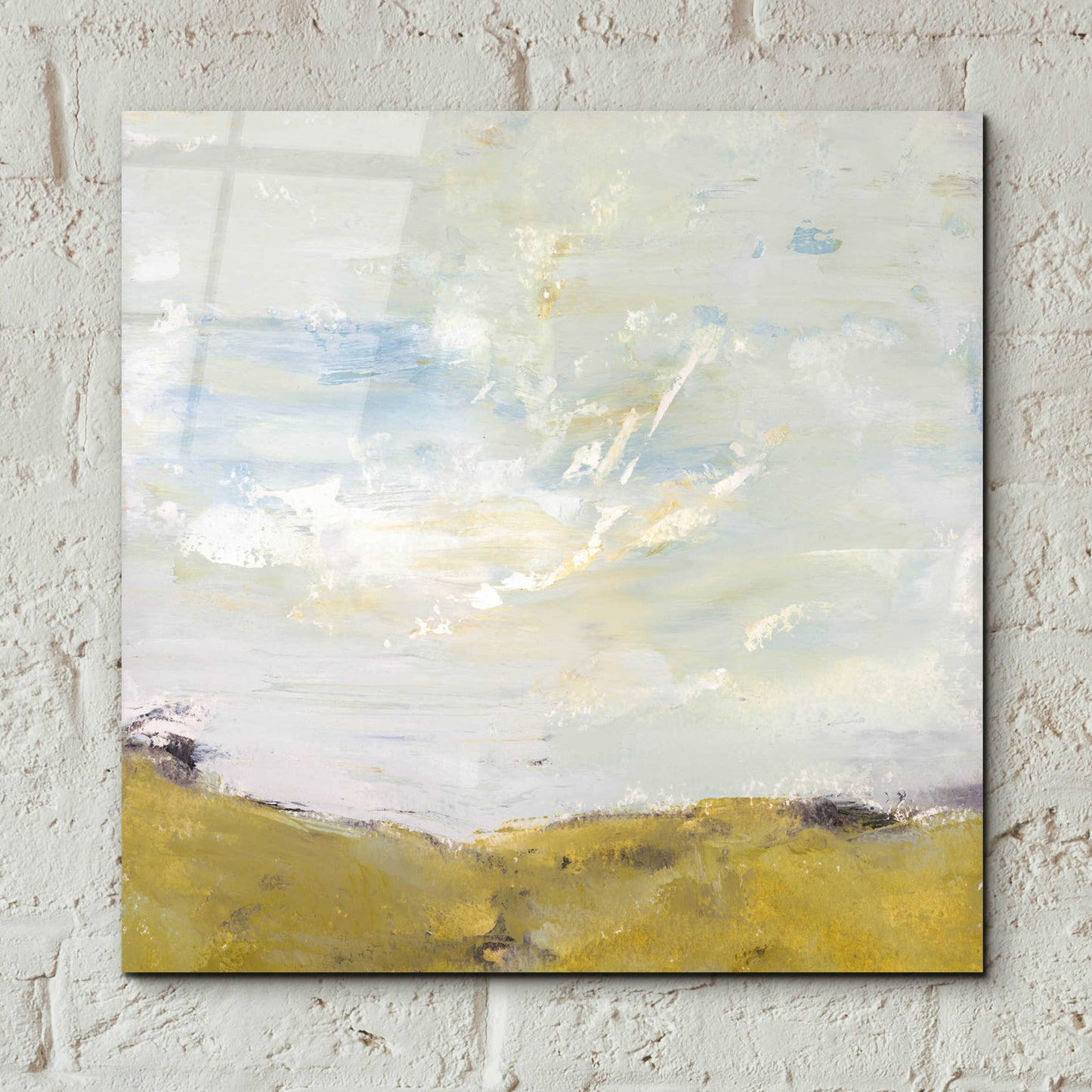 Epic Art 'Where Creativity and Calm Convene' by Lisa Mann Fine Art, Acrylic Glass Wall Art,12x12