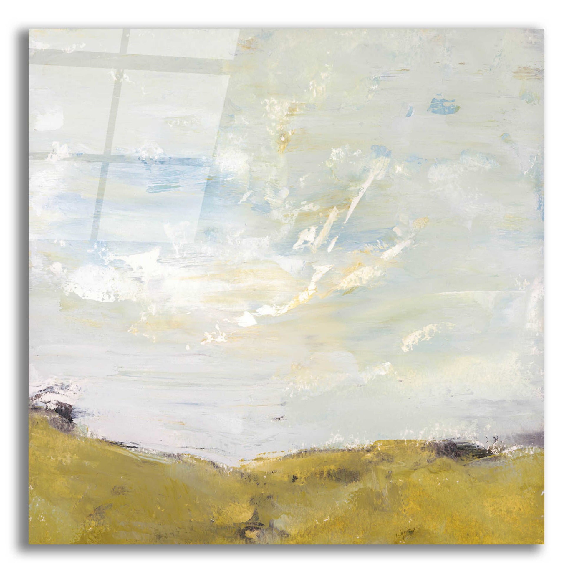 Epic Art 'Where Creativity and Calm Convene' by Lisa Mann Fine Art, Acrylic Glass Wall Art,12x12