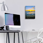 Epic Art 'Twin Waters Down' by Tracie Louise, Acrylic Glass Wall Art,12x16