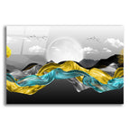 Epic Art 'The Silky Mountains Crop' by Epic Portfolio, Acrylic Glass Wall Art