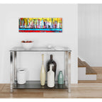 Epic Art 'Skyline' by Erin Ashley, Acrylic Glass Wall Art,36x12