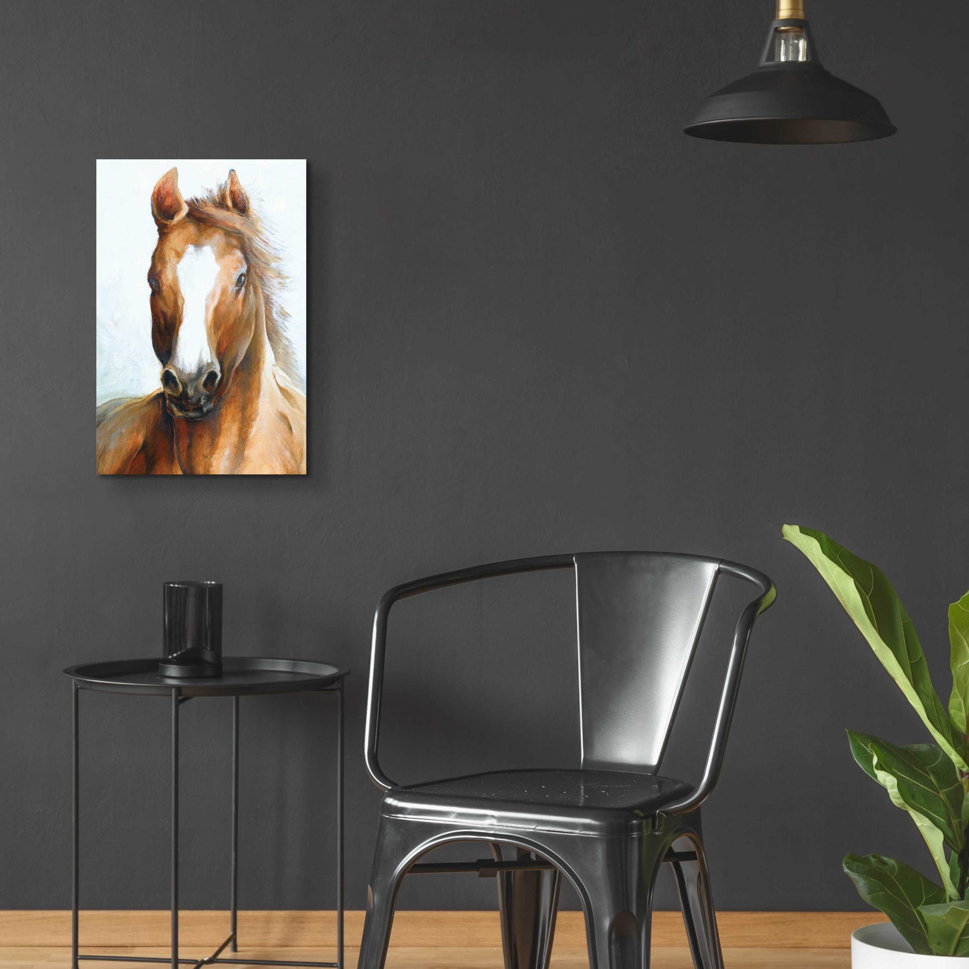 Epic Art 'Beauty Of The Horse' by White Ladder, Acrylic Glass Wall Art,16x24