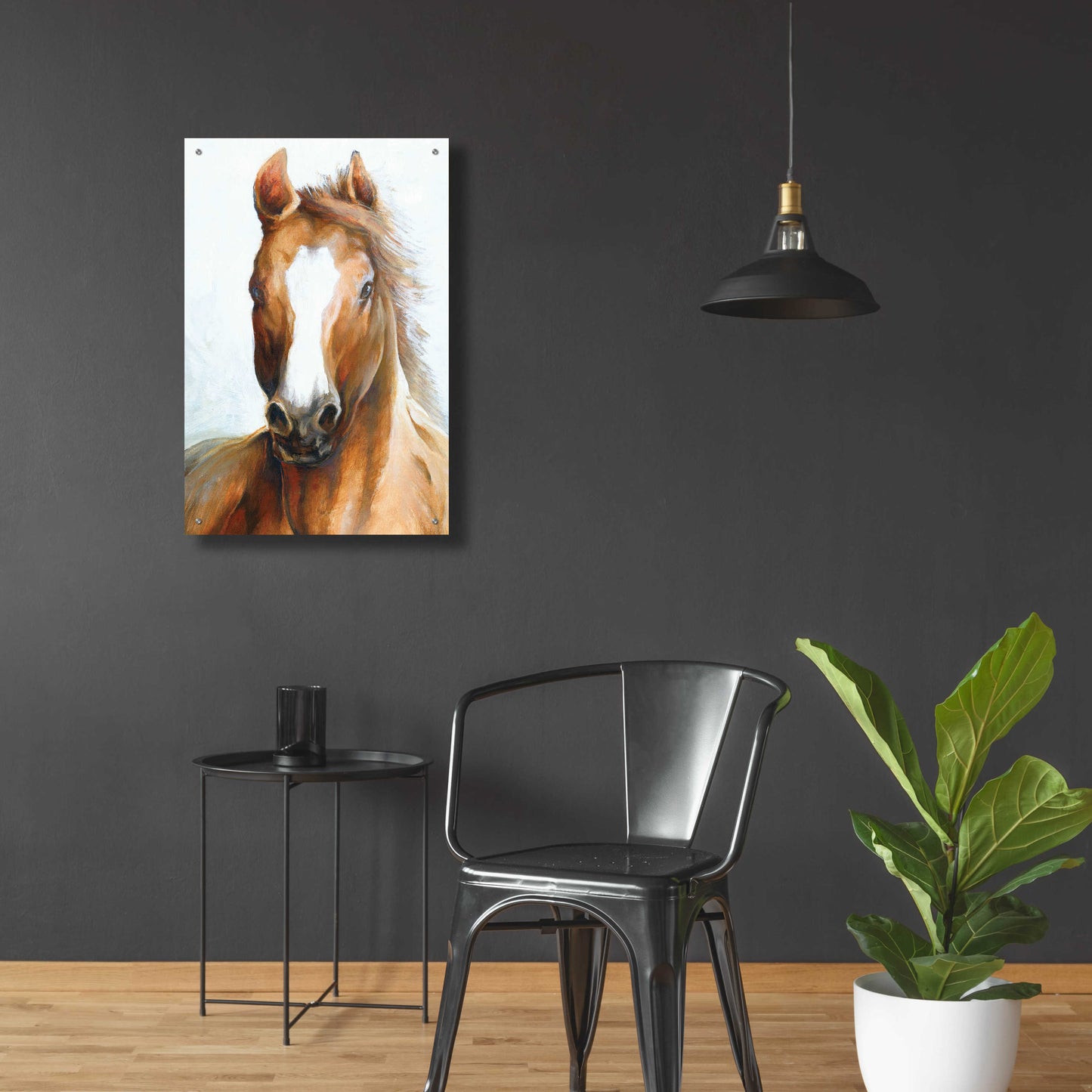 Epic Art 'Beauty Of The Horse' by White Ladder, Acrylic Glass Wall Art,24x36