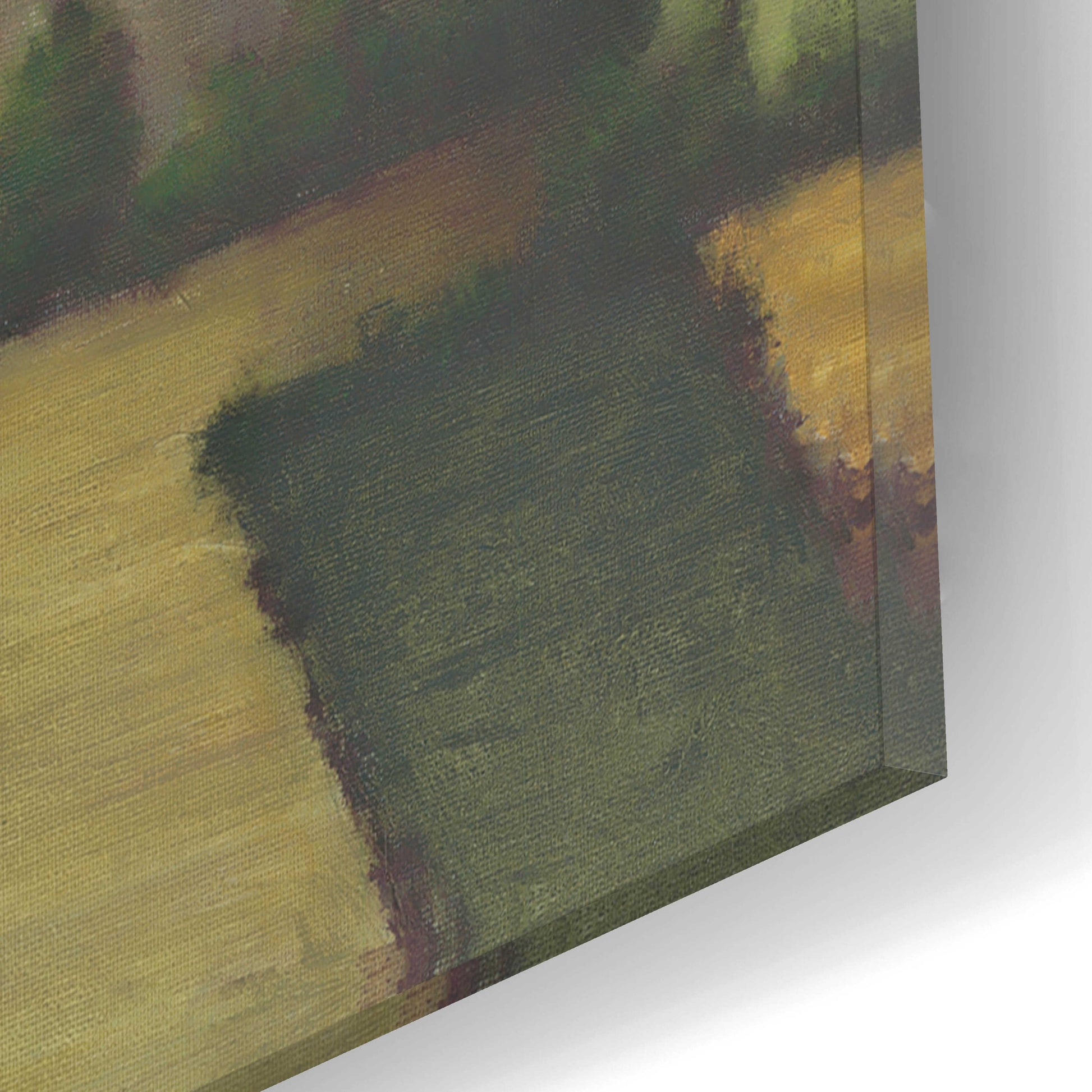 Epic Art 'Farmland From Above' by White Ladder, Acrylic Glass Wall Art,12x12