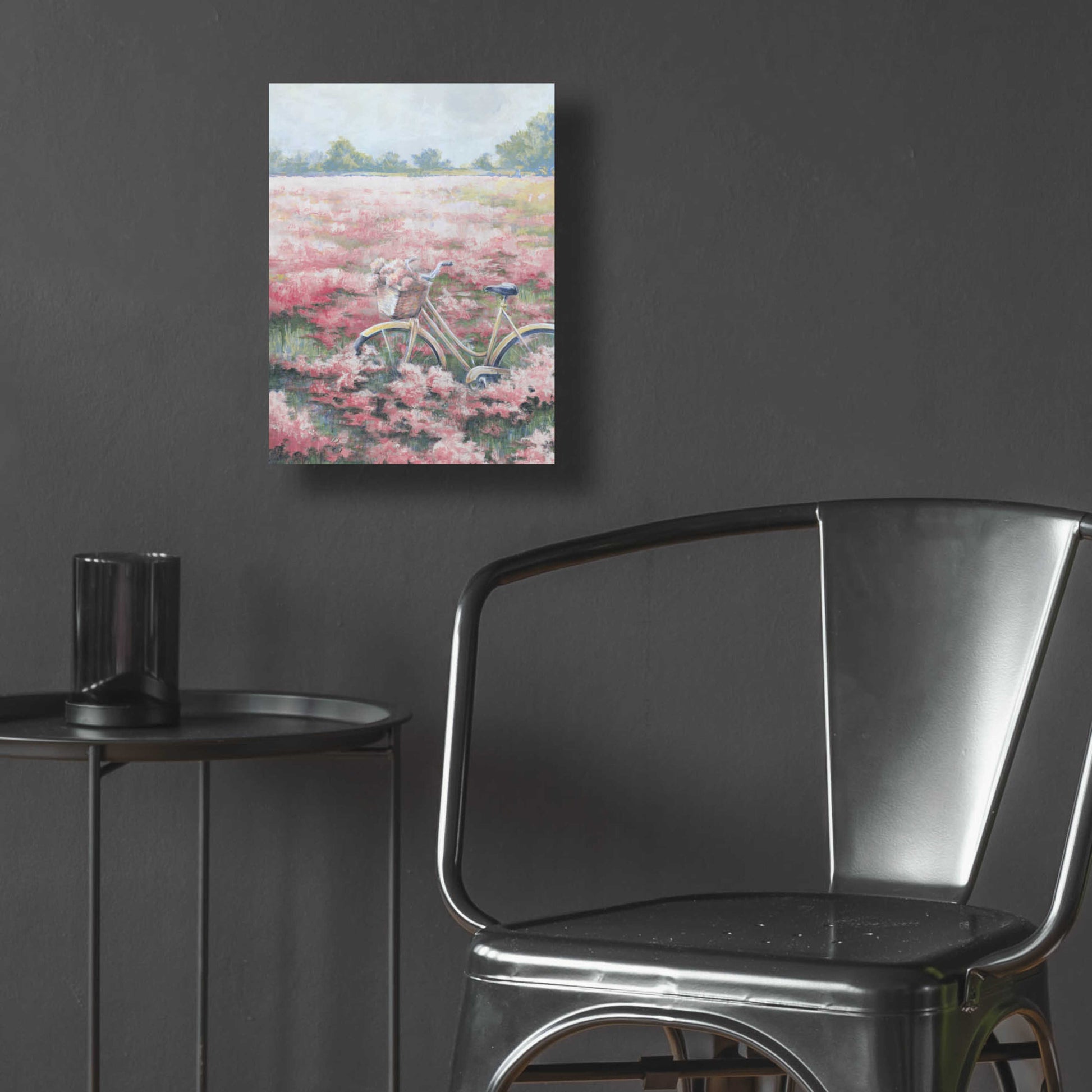 Epic Art 'Field Of Flowers' by White Ladder, Acrylic Glass Wall Art,12x16