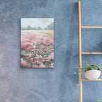 Epic Art 'Field Of Flowers' by White Ladder, Acrylic Glass Wall Art,16x24