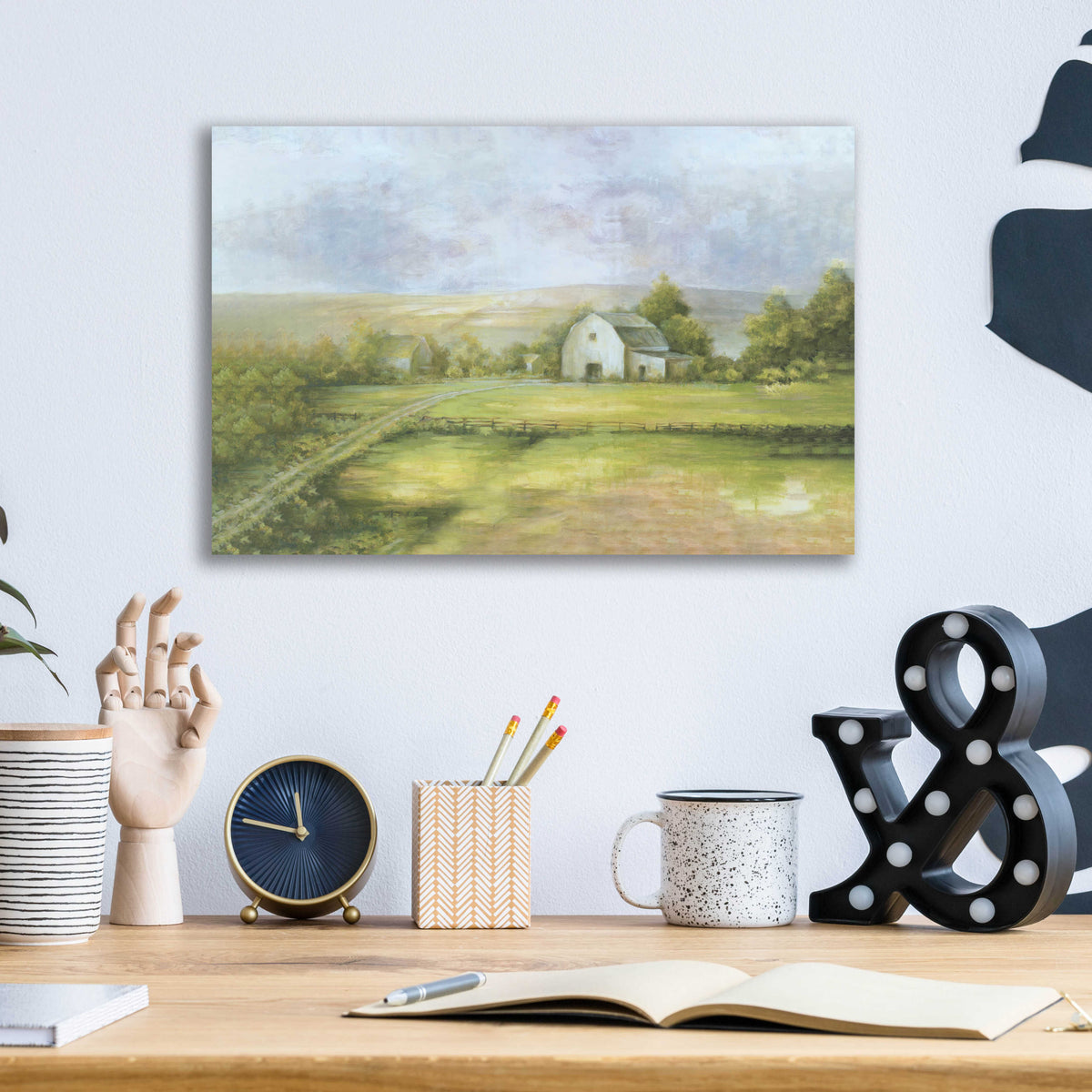 Epic Art 'My Peaceful Place' by White Ladder, Acrylic Glass Wall Art,16x12