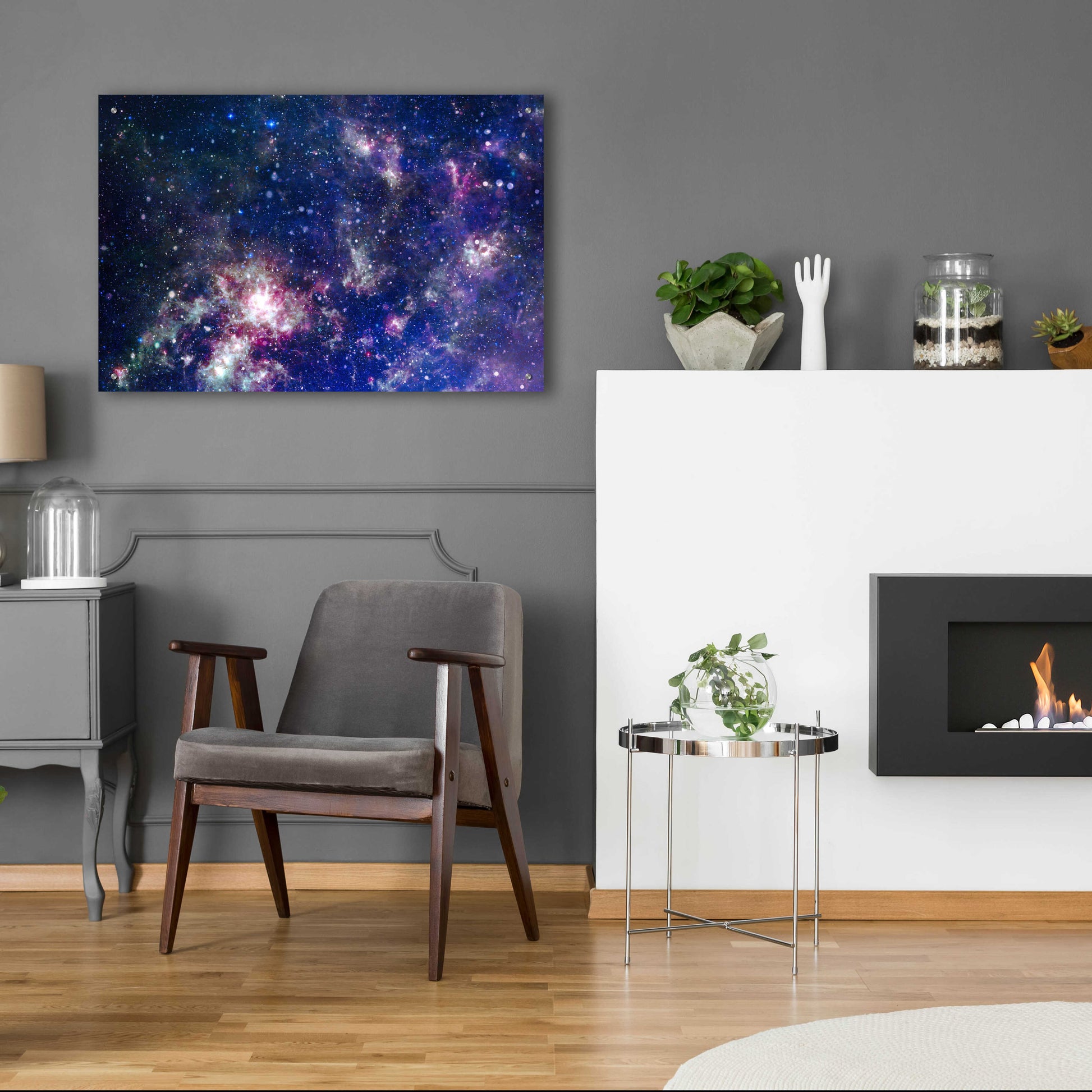 Epic Art 'Sublime Galaxy Crop' by Epic Portfolio, Acrylic Glass Wall Art,36x24