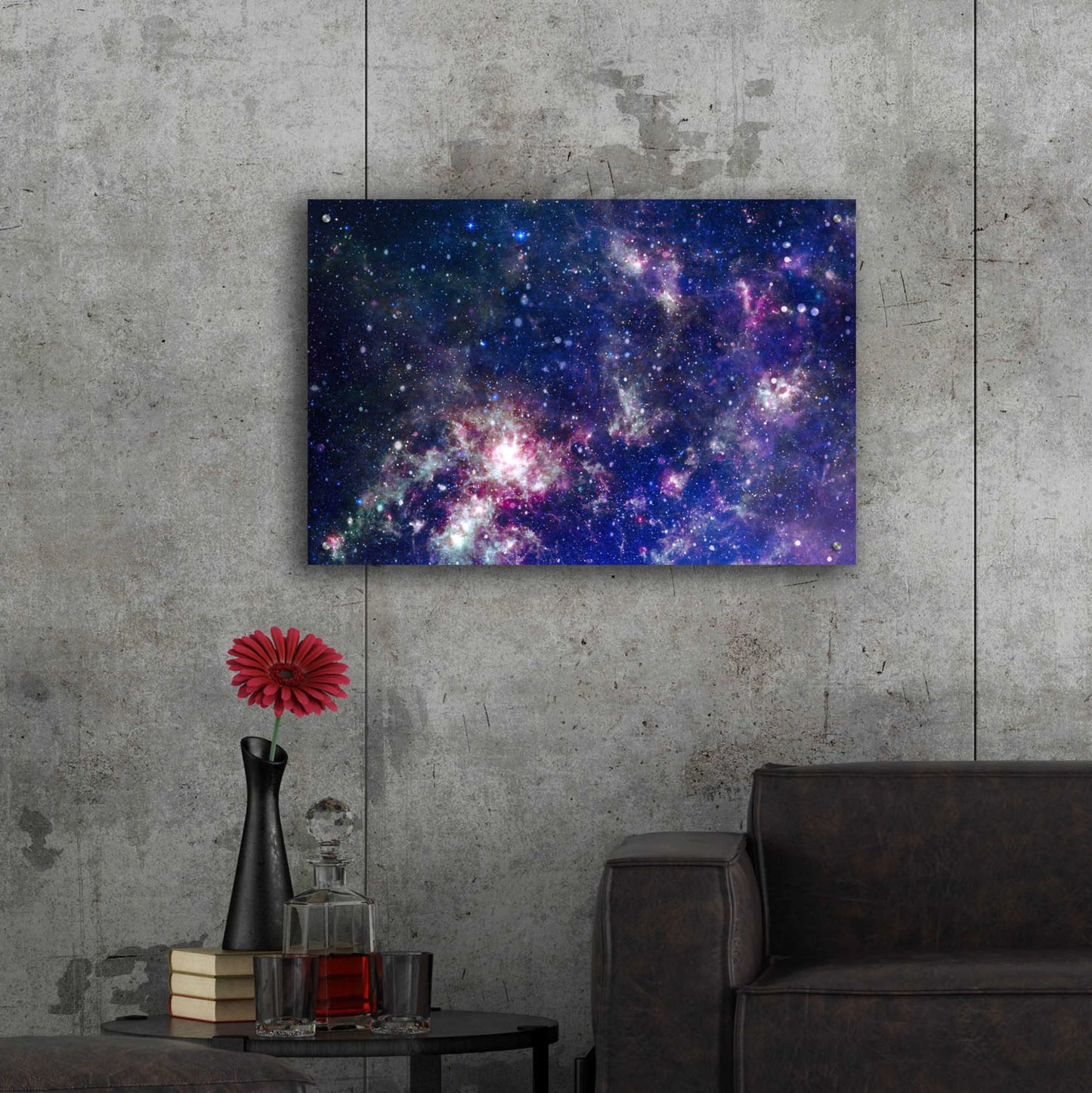 Epic Art 'Sublime Galaxy Crop' by Epic Portfolio, Acrylic Glass Wall Art,36x24