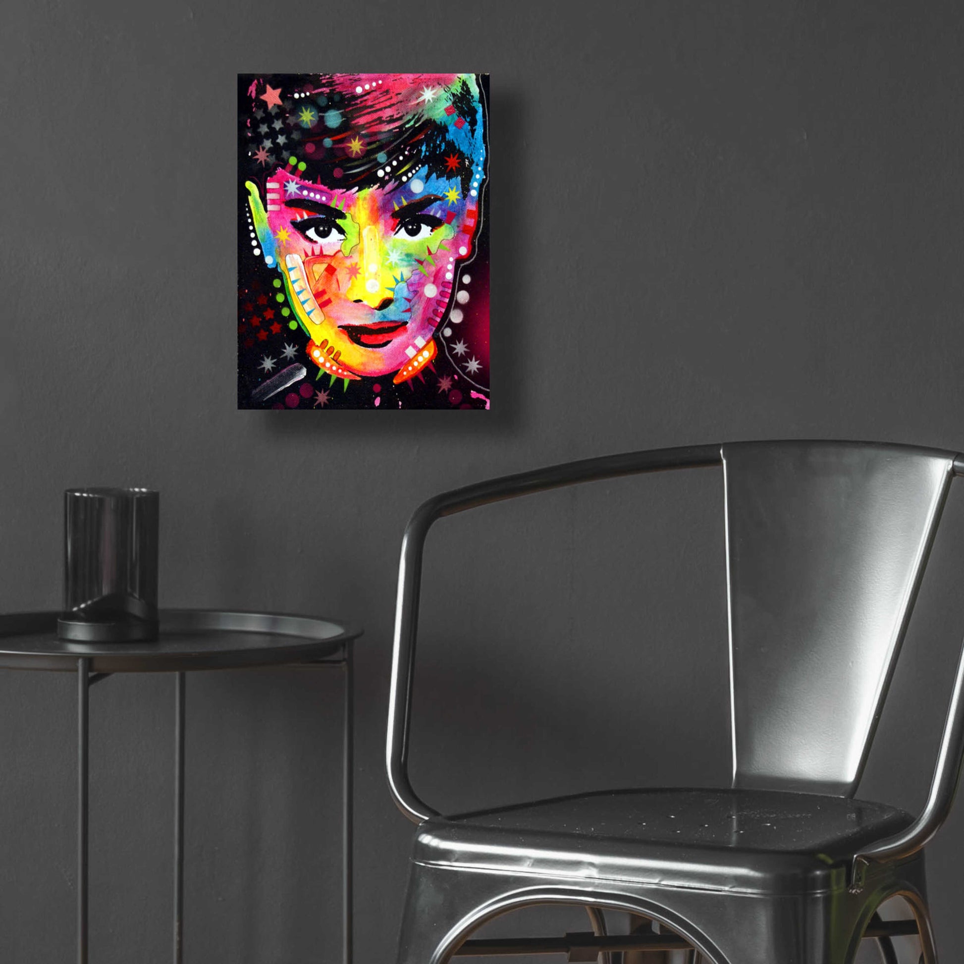 Epic Art 'Audrey' by Dean Russo, Acrylic Glass Wall Art,12x16