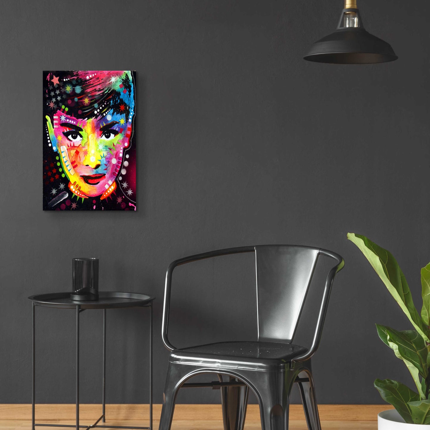 Epic Art 'Audrey' by Dean Russo, Acrylic Glass Wall Art,16x24