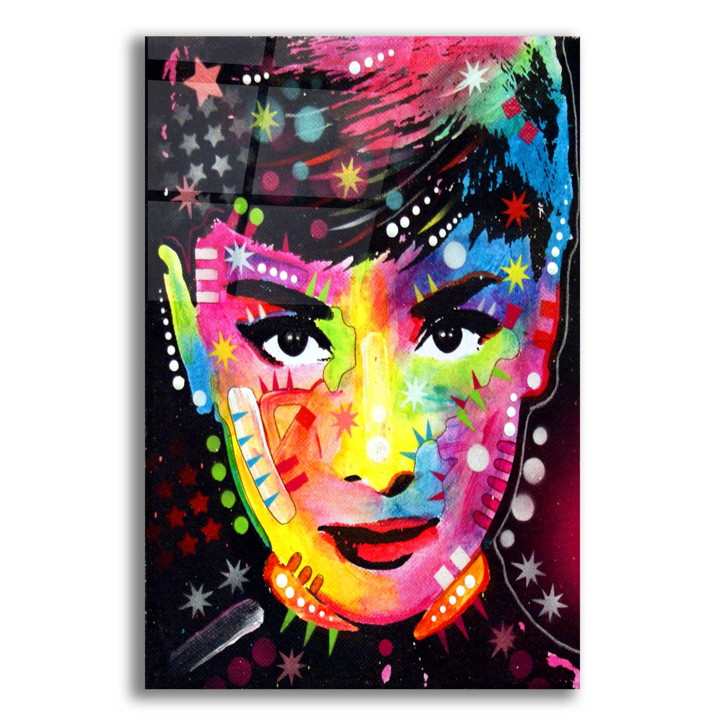 Epic Art 'Audrey' by Dean Russo, Acrylic Glass Wall Art