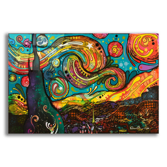 Epic Art 'Starry Night' by Dean Russo, Acrylic Glass Wall Art