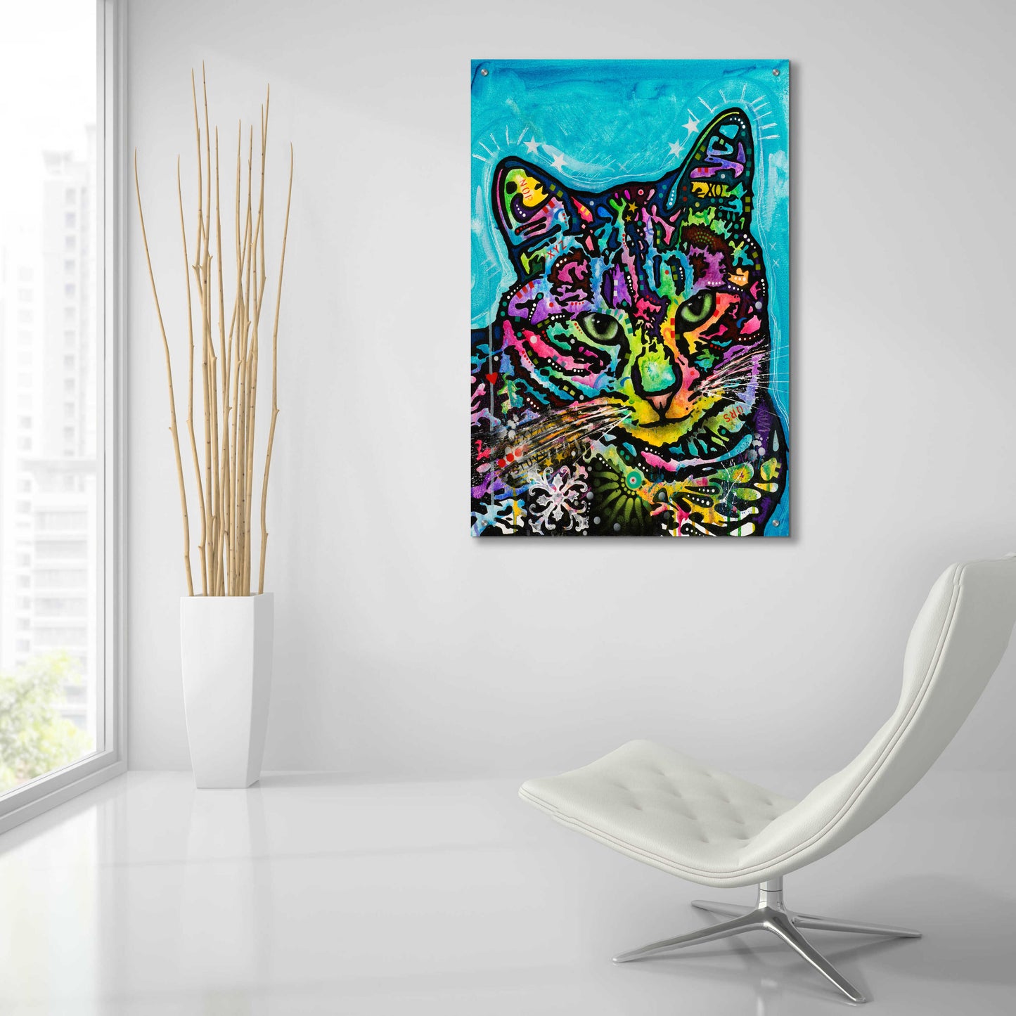 Epic Art 'Kismet' by Dean Russo, Acrylic Glass Wall Art,24x36