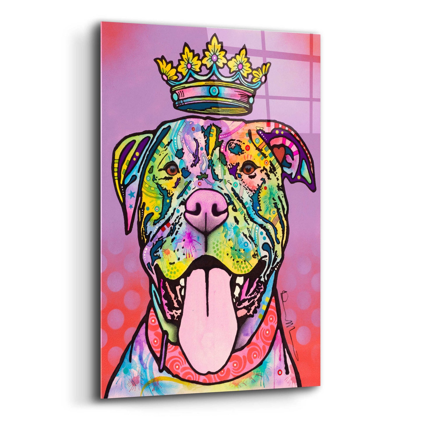 Epic Art 'Imperial' by Dean Russo, Acrylic Glass Wall Art,12x16